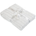 30"x40" Cotton Cable Knit Toddler Blanket - BEDSUM product image 2