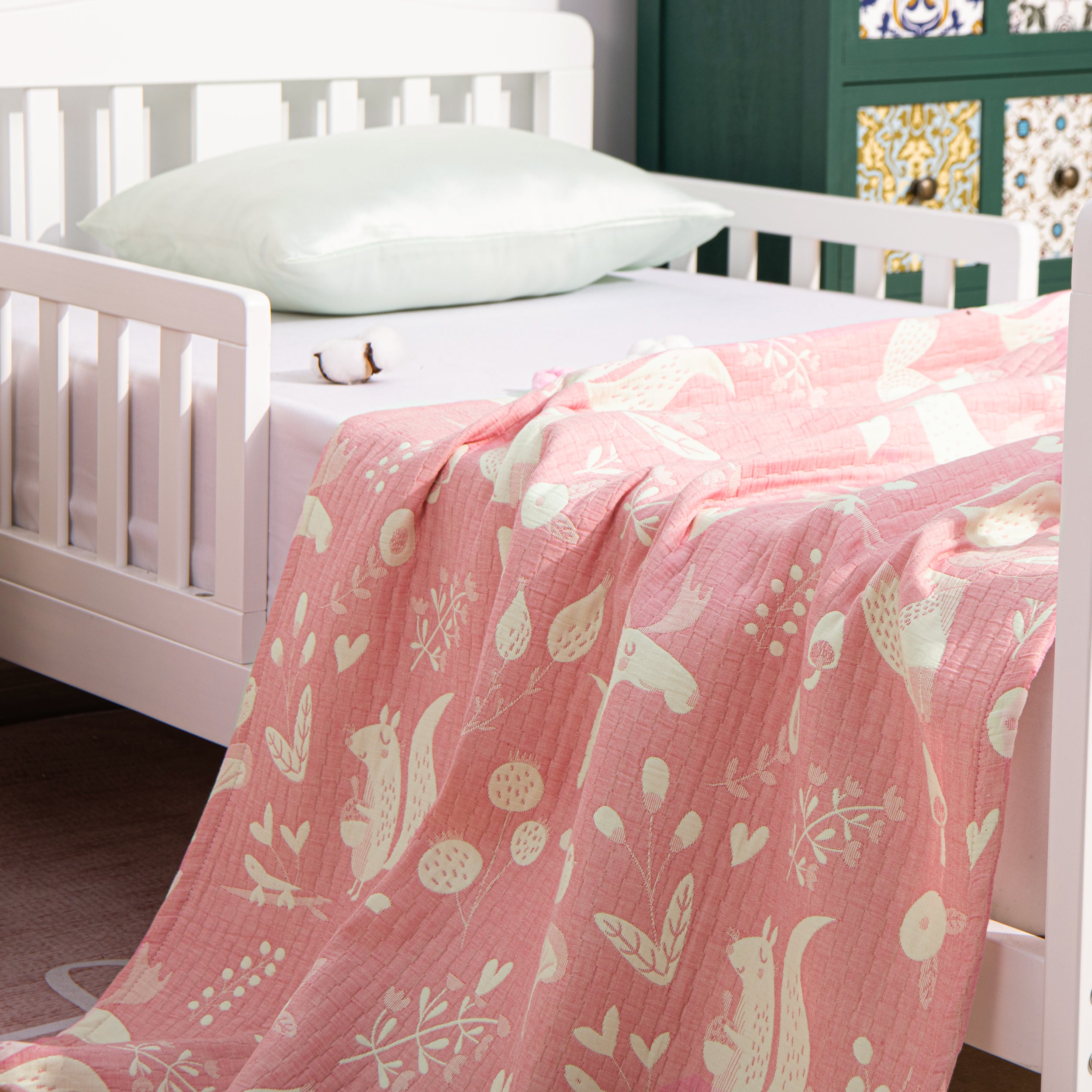 3 Layer Toddler Warm and Skin-friendly Toddler Blanket