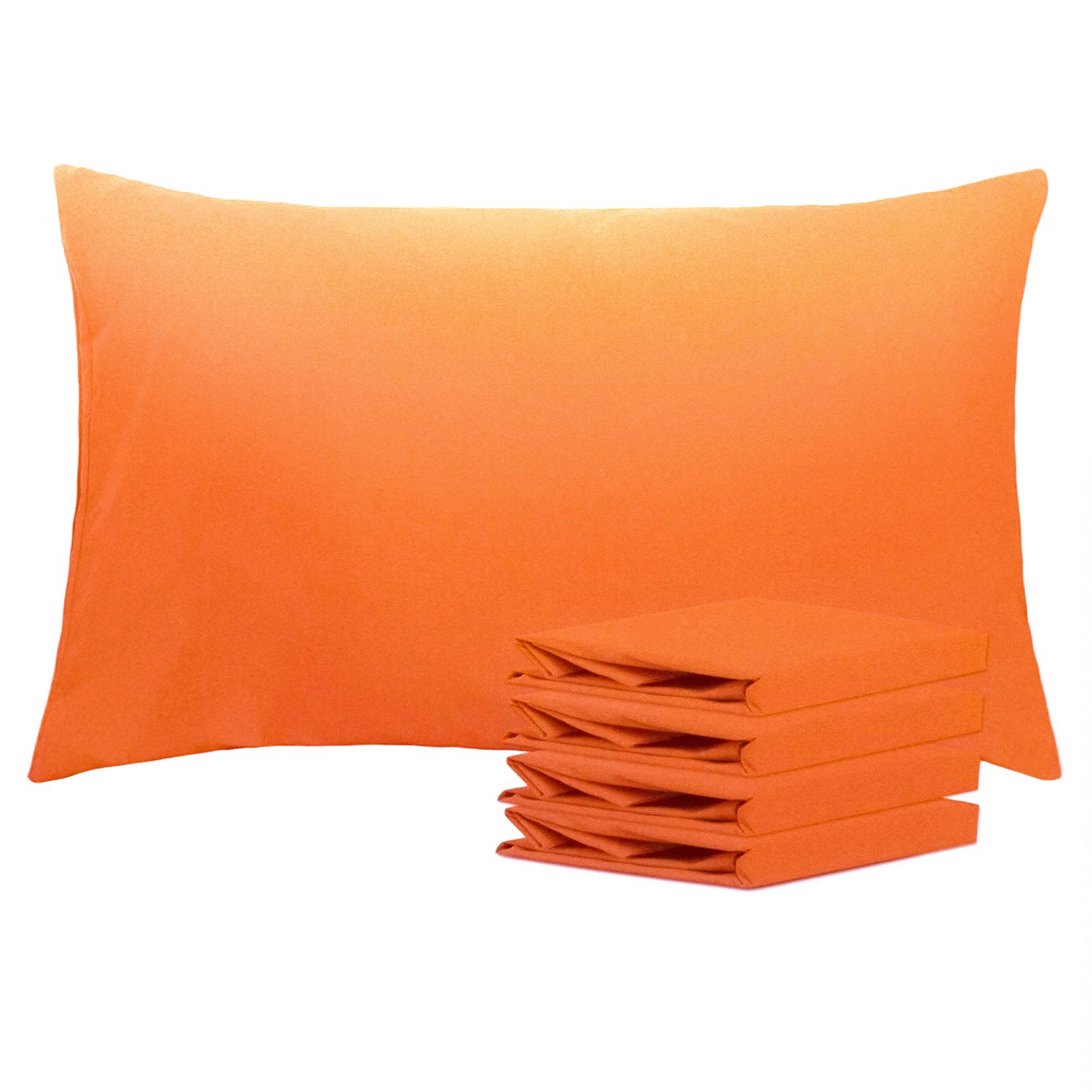 4 Pack Microfiber Pillowcases with Envelope Closure