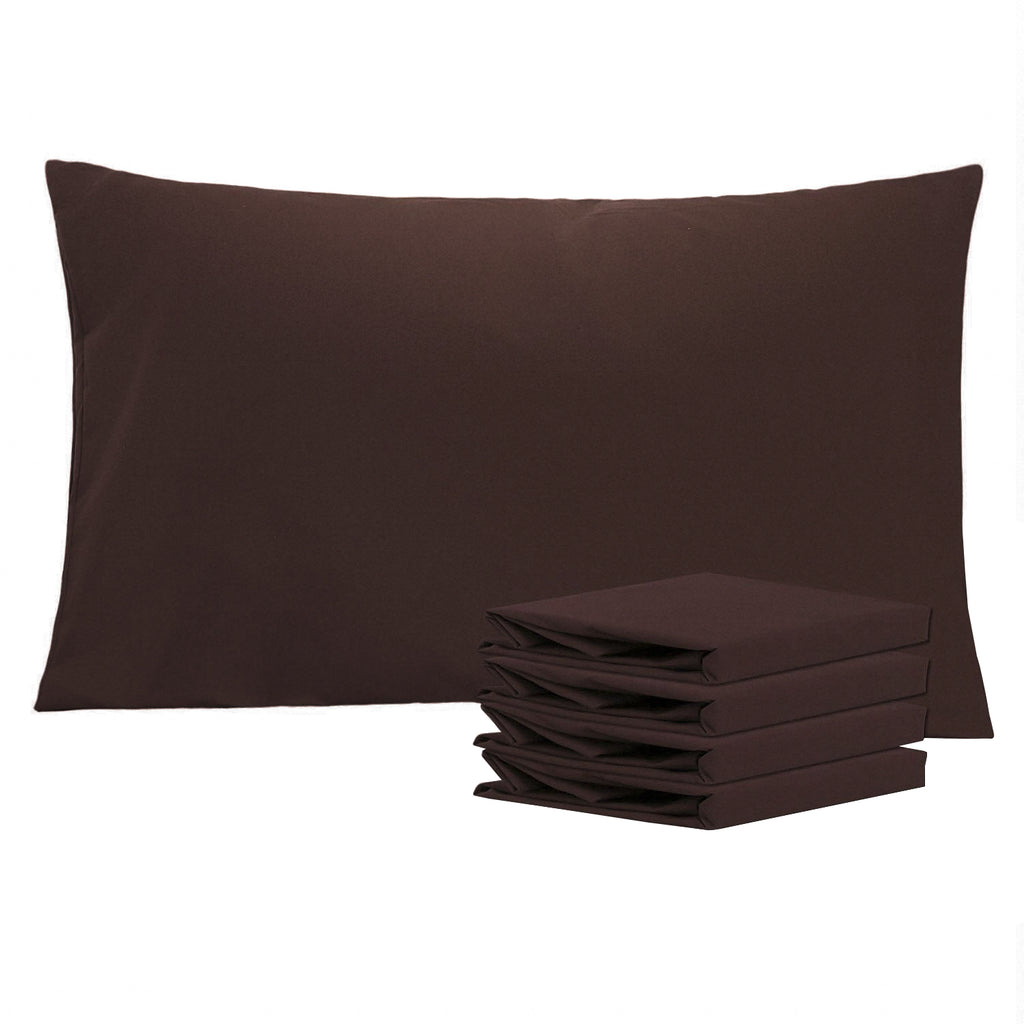 4 Pack Microfiber Pillowcases with Envelope Closure