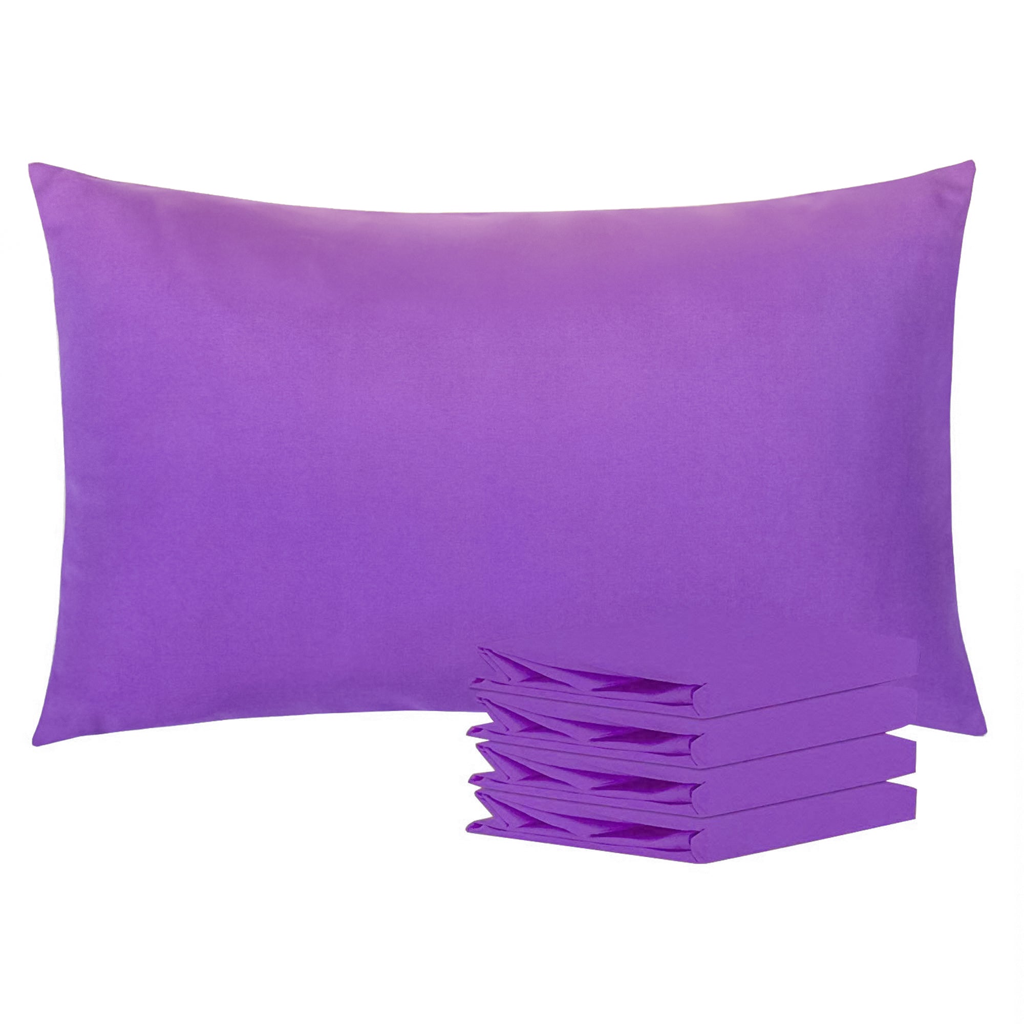 4 Pack Microfiber Pillowcases with Envelope Closure
