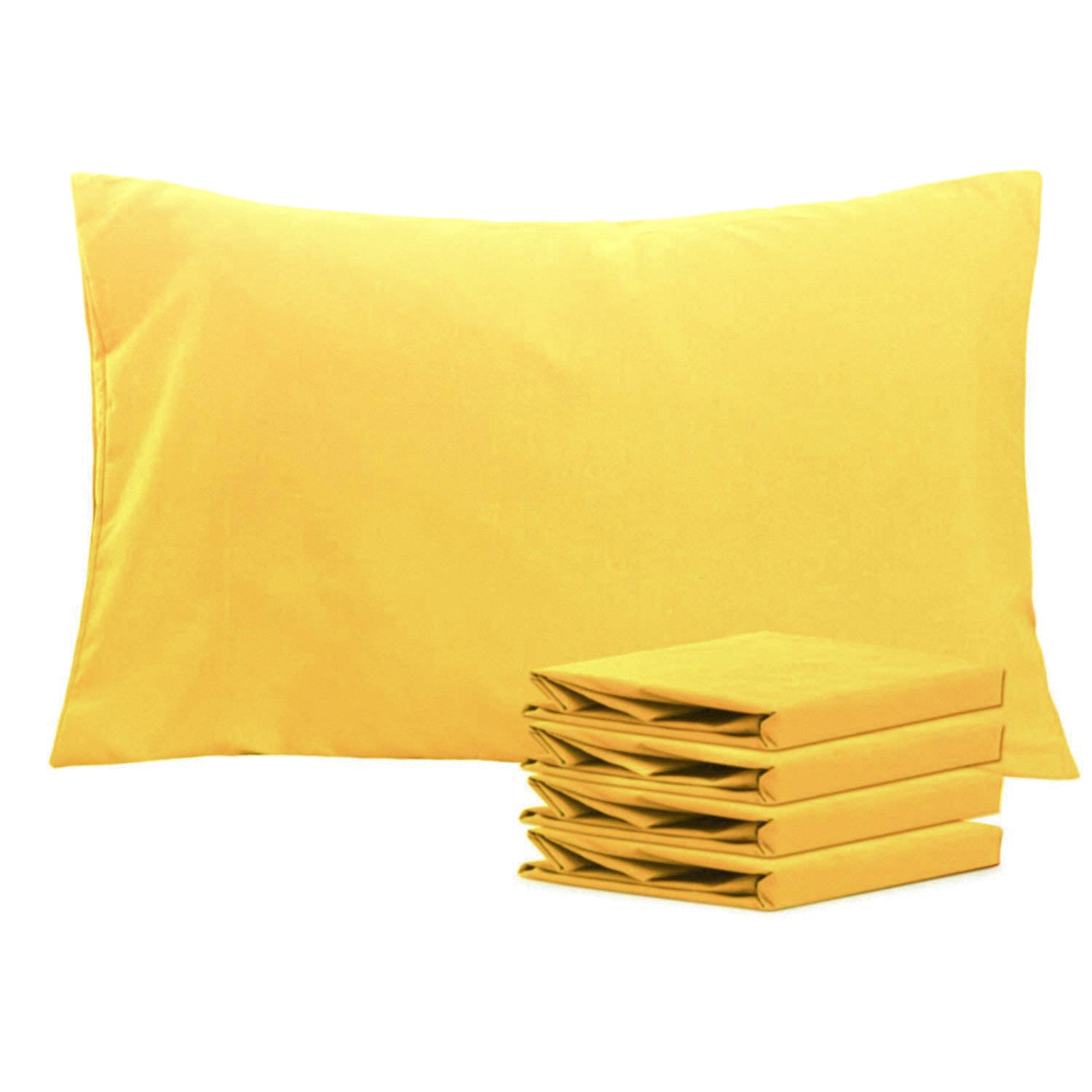 4 Pack Microfiber Pillowcases with Envelope Closure