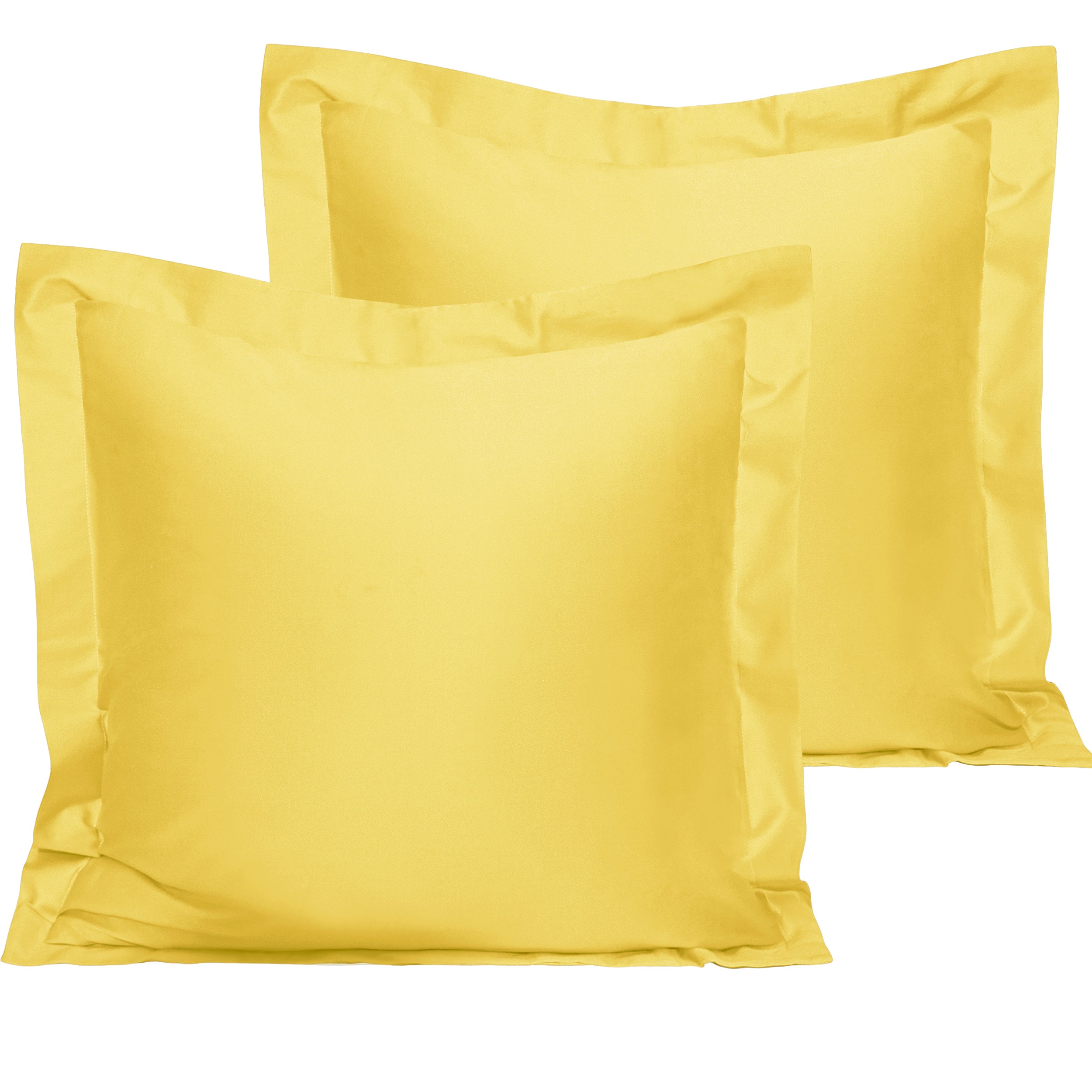 2 Pack Super Soft Egyptian Cotton Euro Pillow Shams