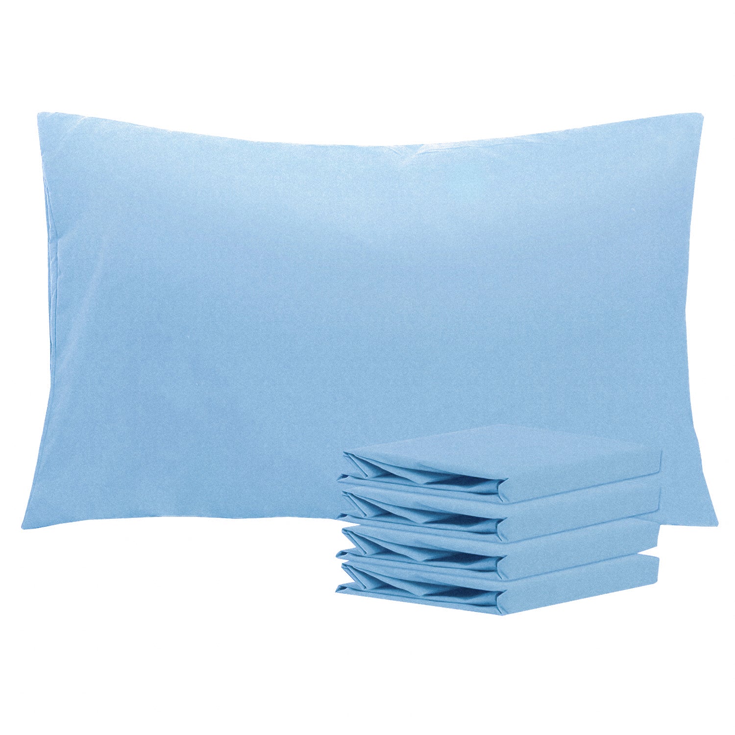 4 Pack Microfiber Pillowcases with Envelope Closure