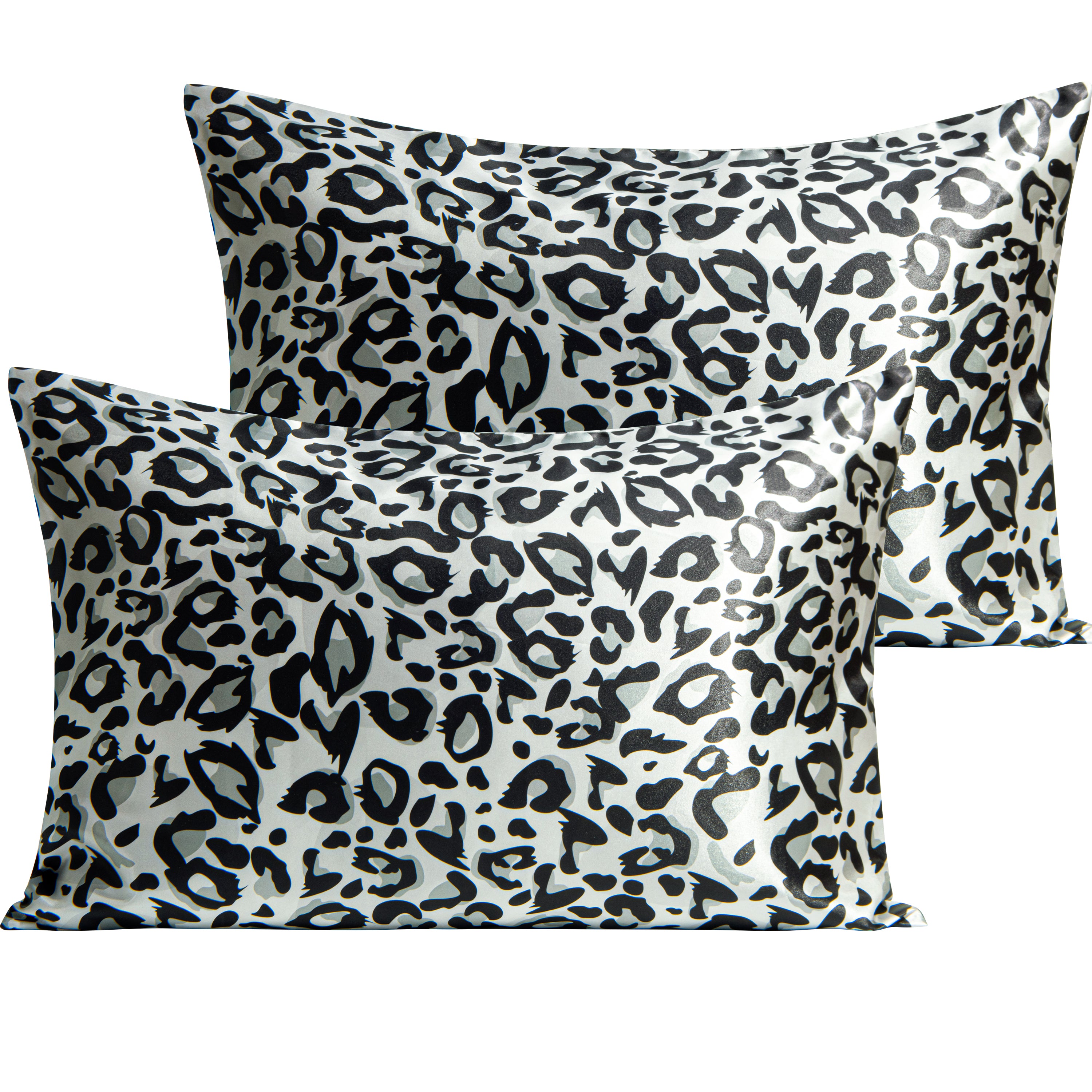 2 Pack Satin Printed Pillowcases