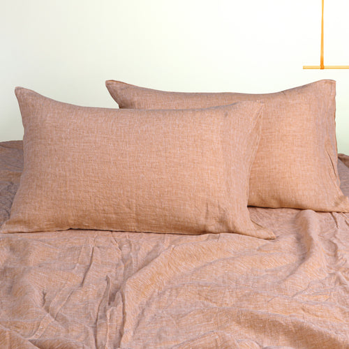 100% Linen Soft and Breathable Pillowcases