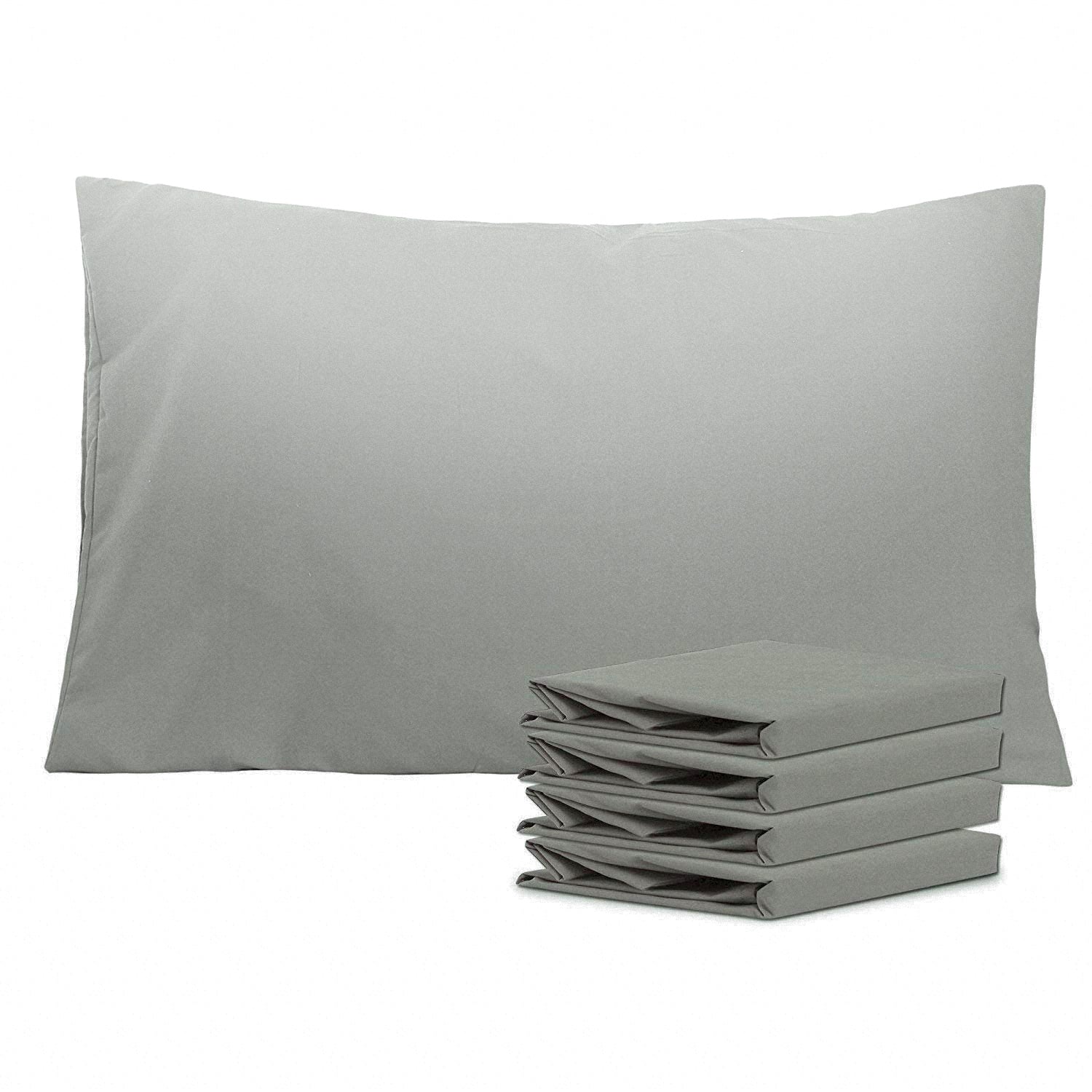 4 Pack Microfiber Pillowcases with Envelope Closure
