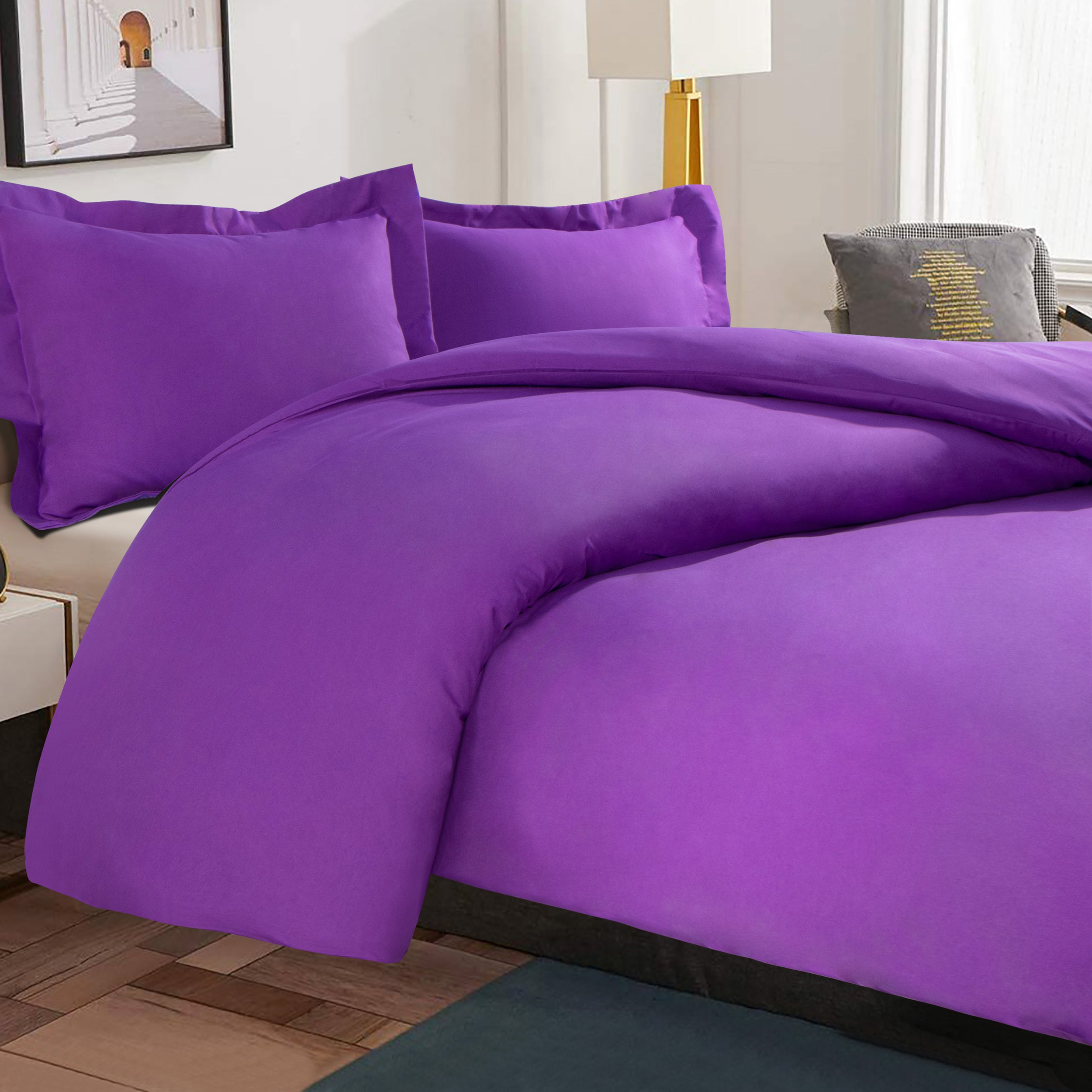 Ultra Soft Microfiber Duvet Cover Set