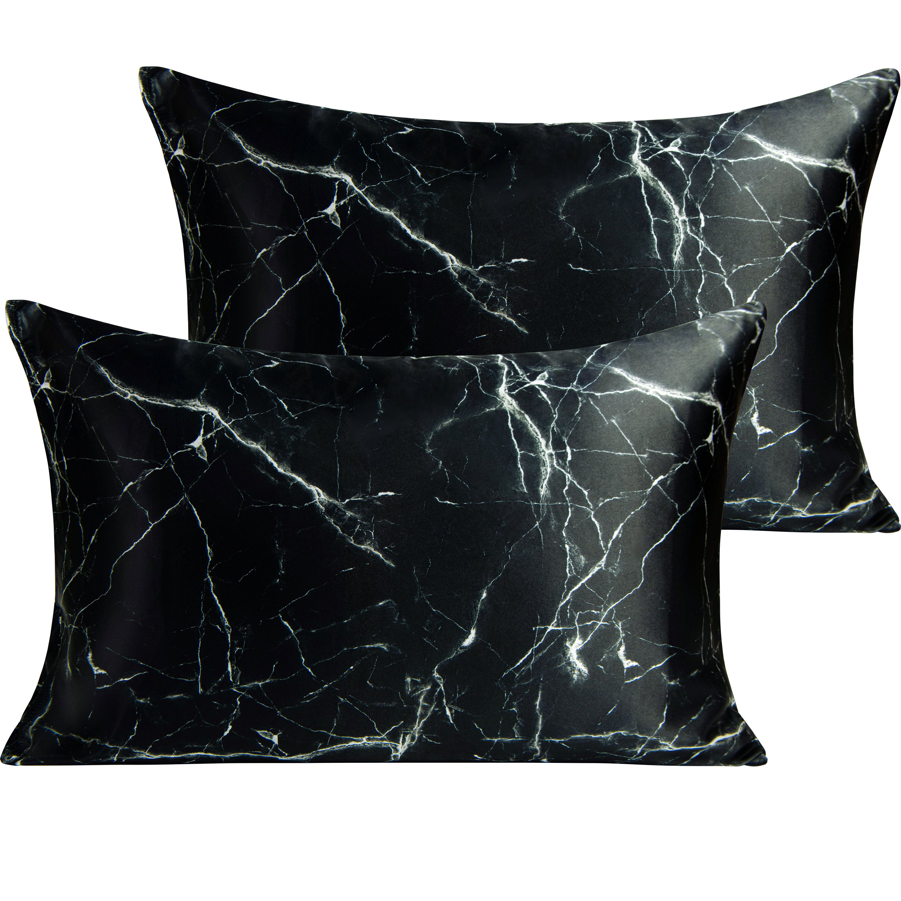 2 Pack Satin Printed Pillowcases