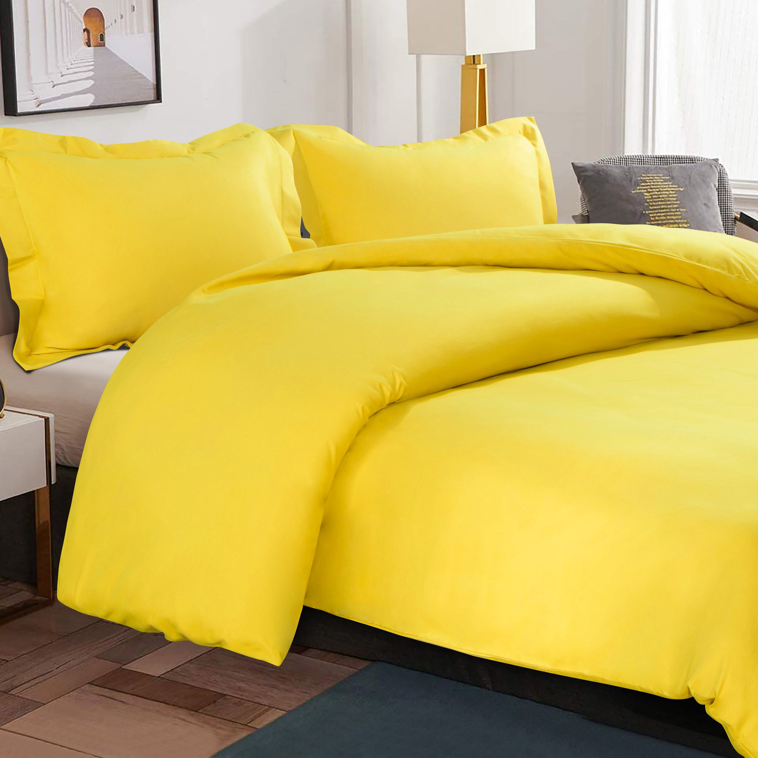 Ultra Soft Microfiber Duvet Cover Set