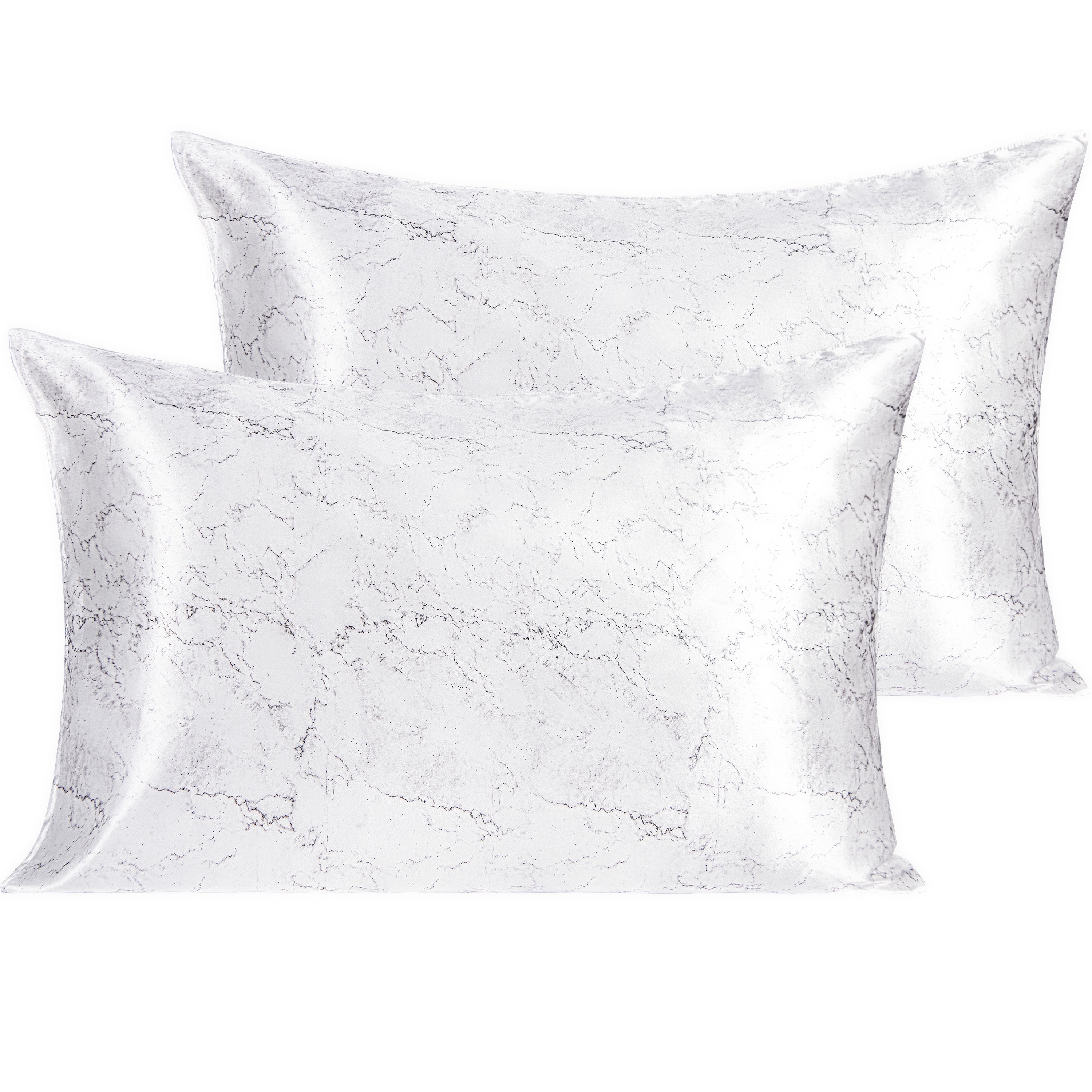 2 Pack Satin Printed Pillowcases