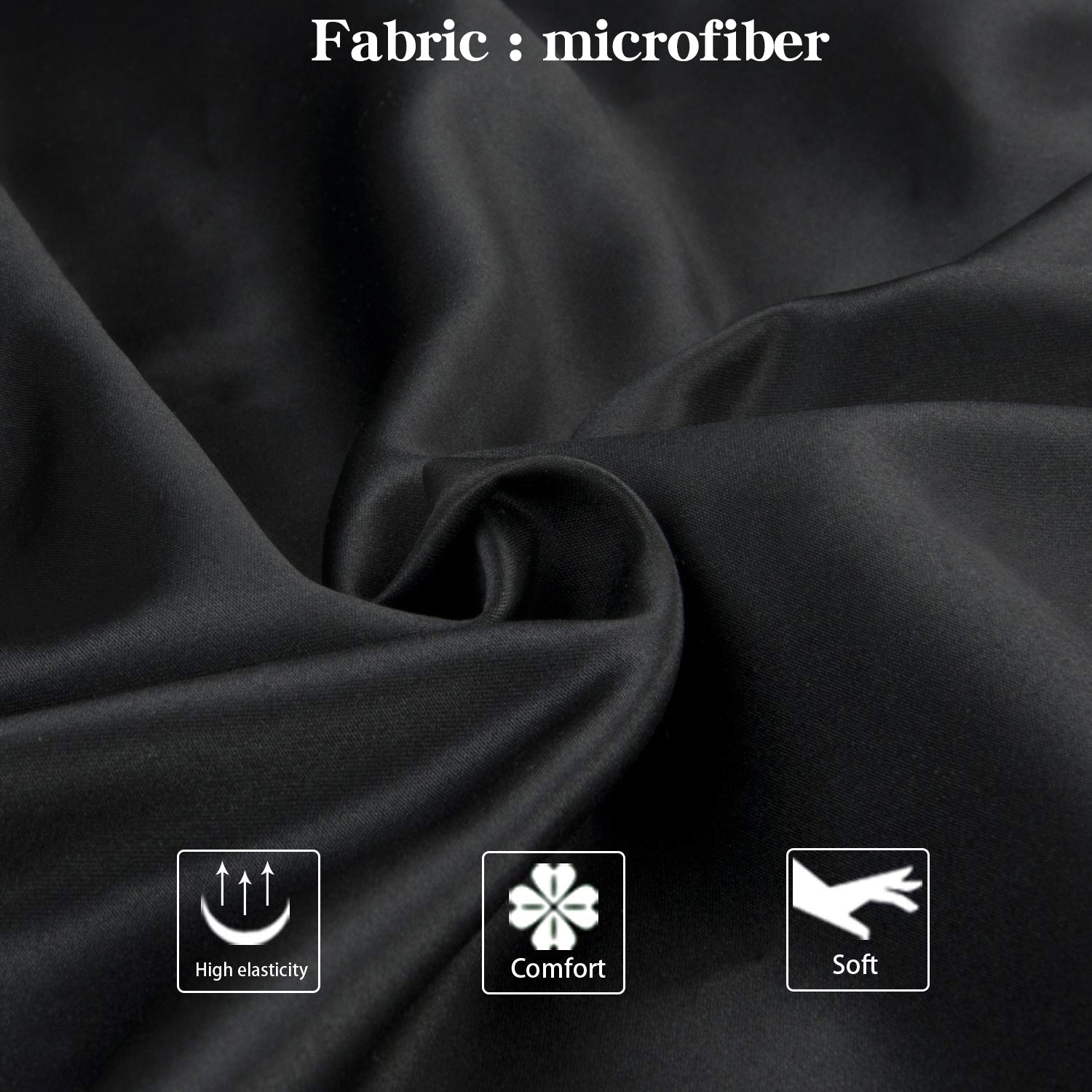 Silky Smooth Satin Body Pillowcase with Zipper, 20x54 Inches