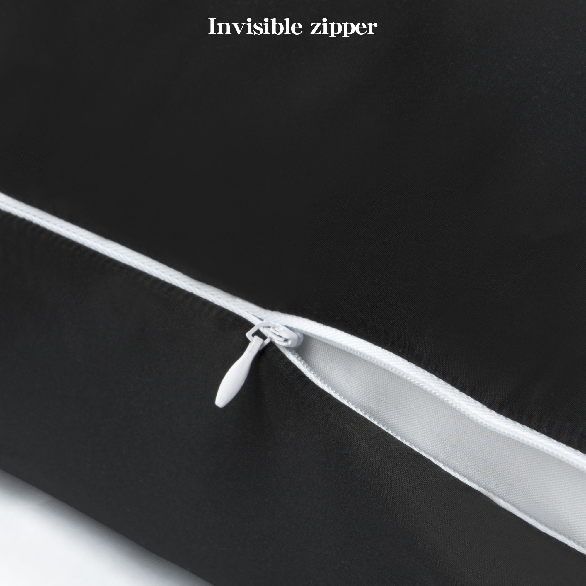 Silky Smooth Satin Body Pillowcase with Zipper, 20x54 Inches