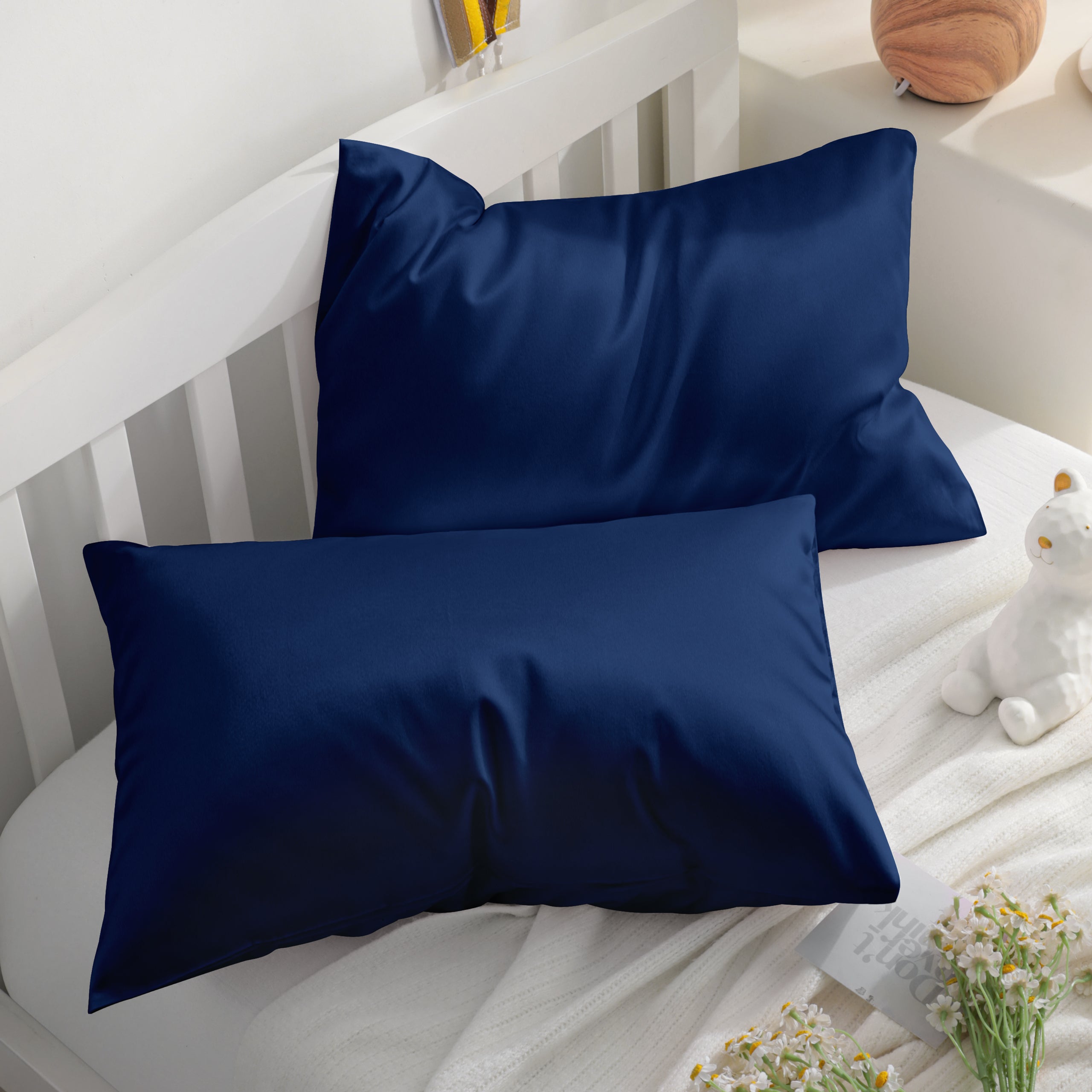 2 Pack Egyptian Cotton Toddler Pillowcases