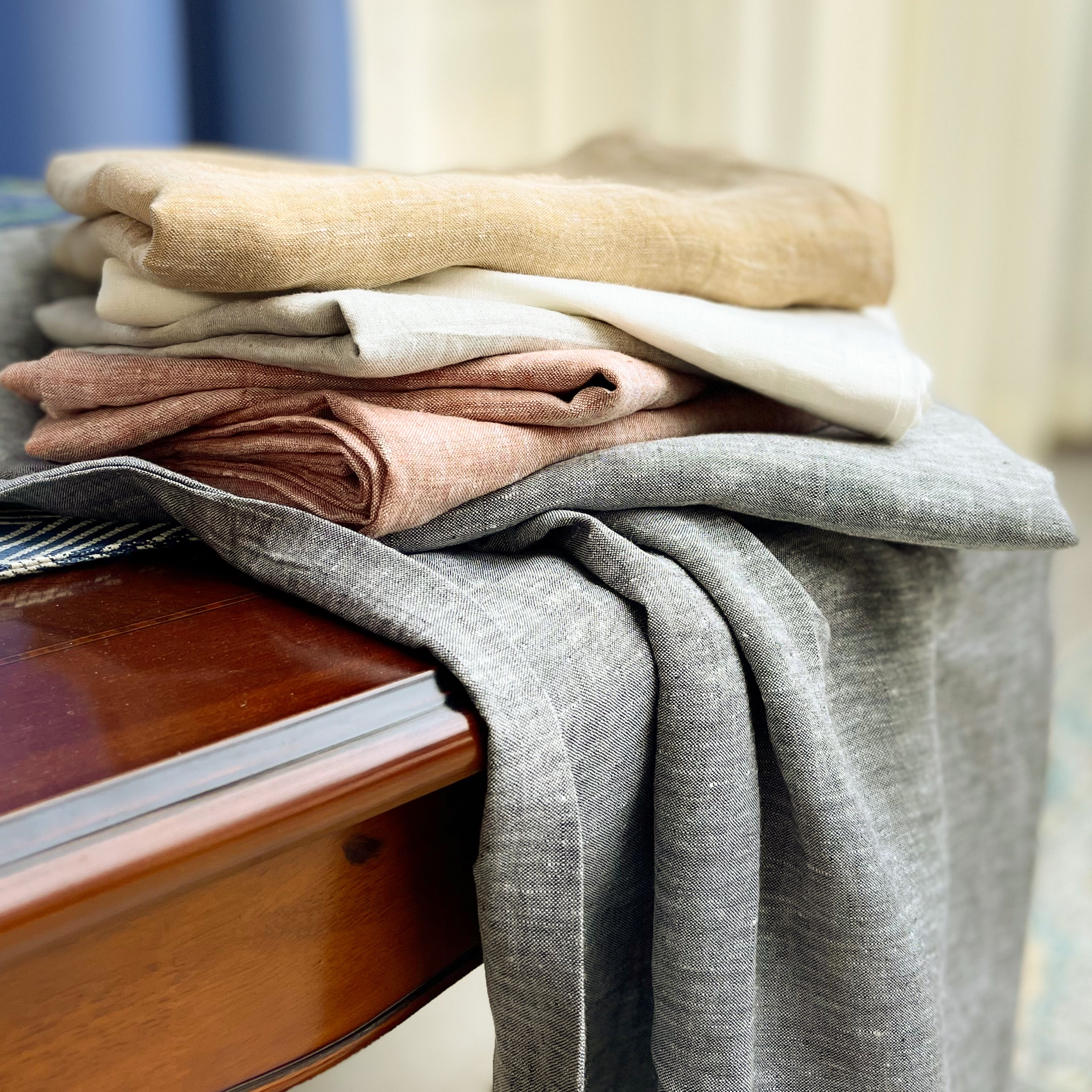 100% Linen Soft and Breathable Pillowcases