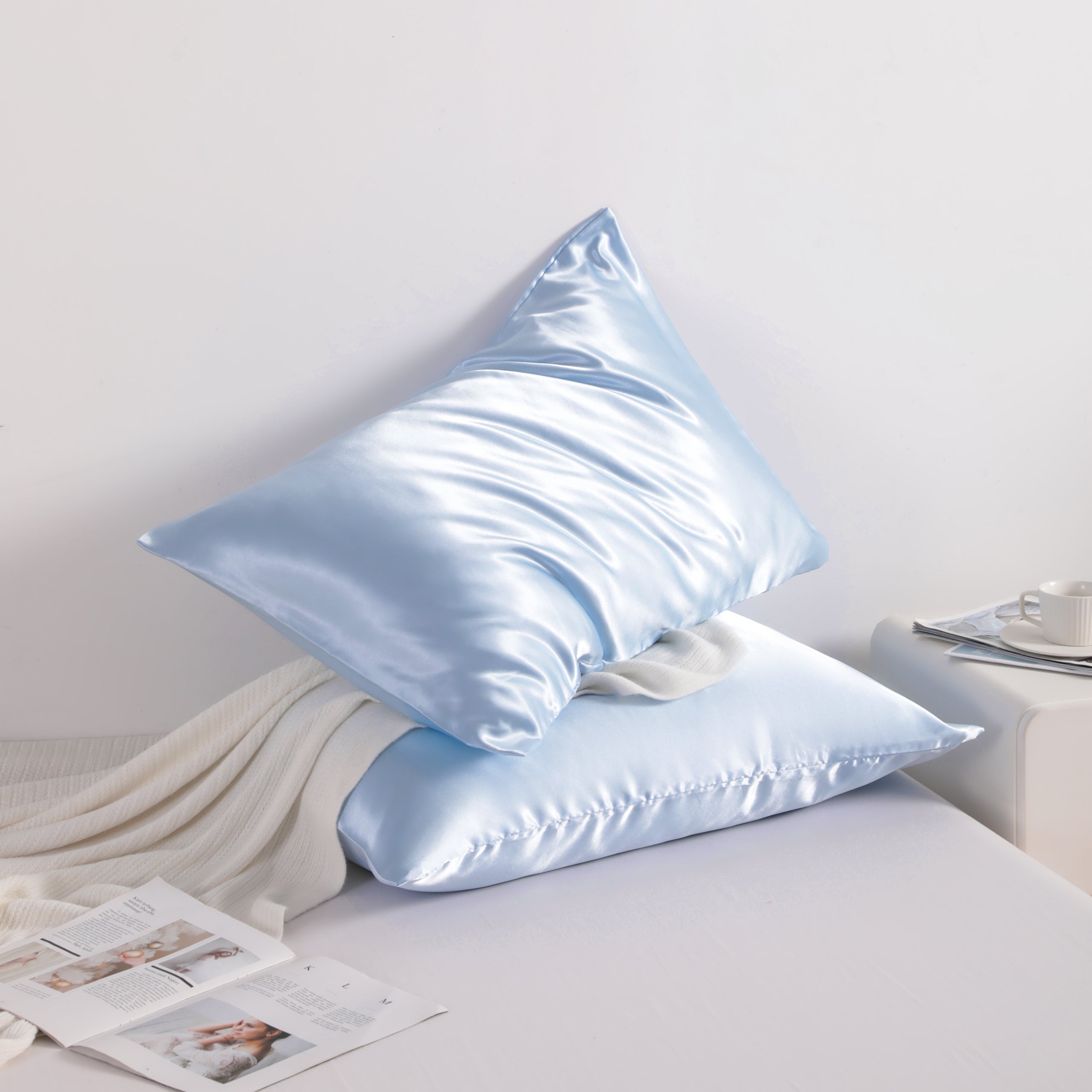 2 Pack Ultra Soft and Luxry Satin Pillowcases