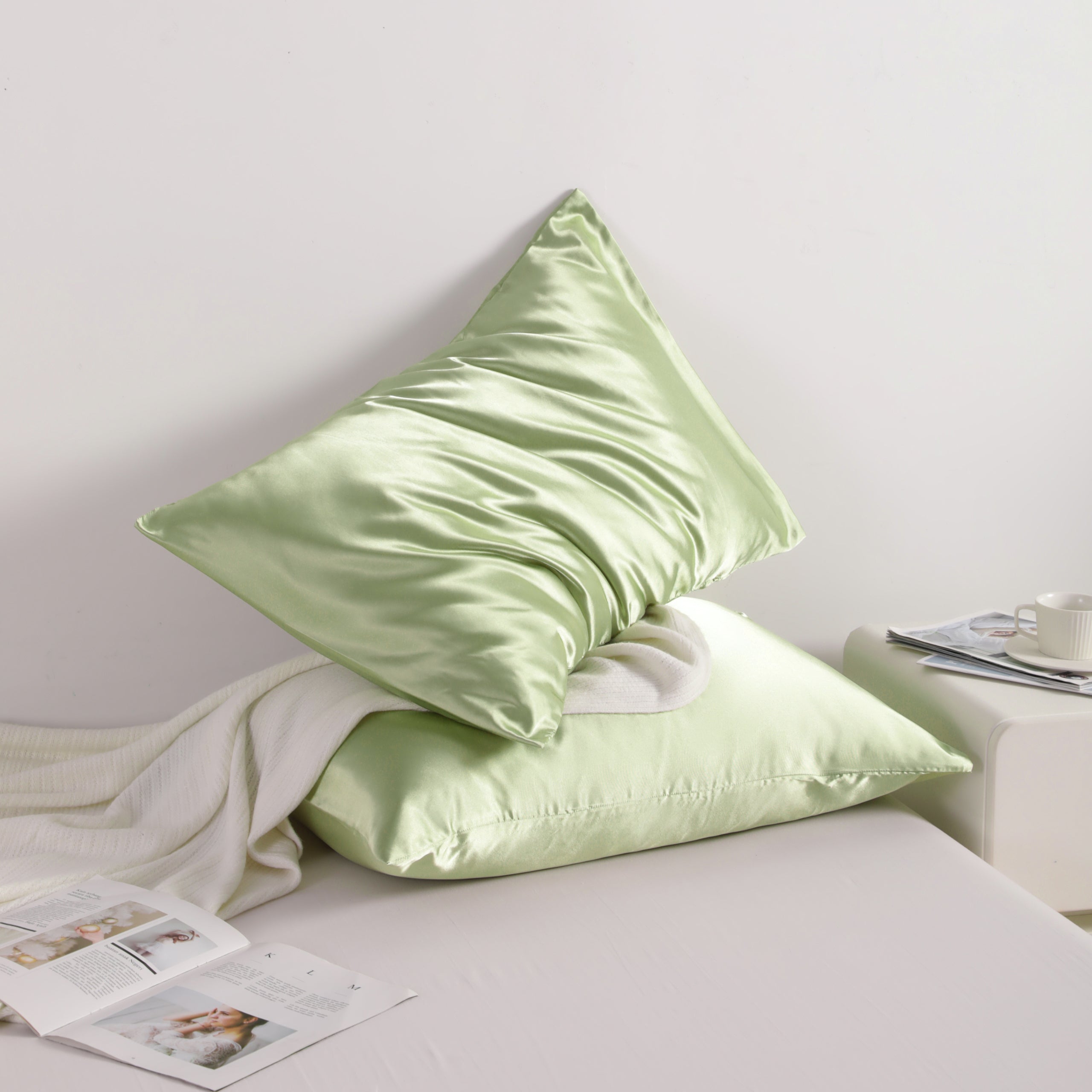 2 Pack Ultra Soft and Luxry Satin Pillowcases