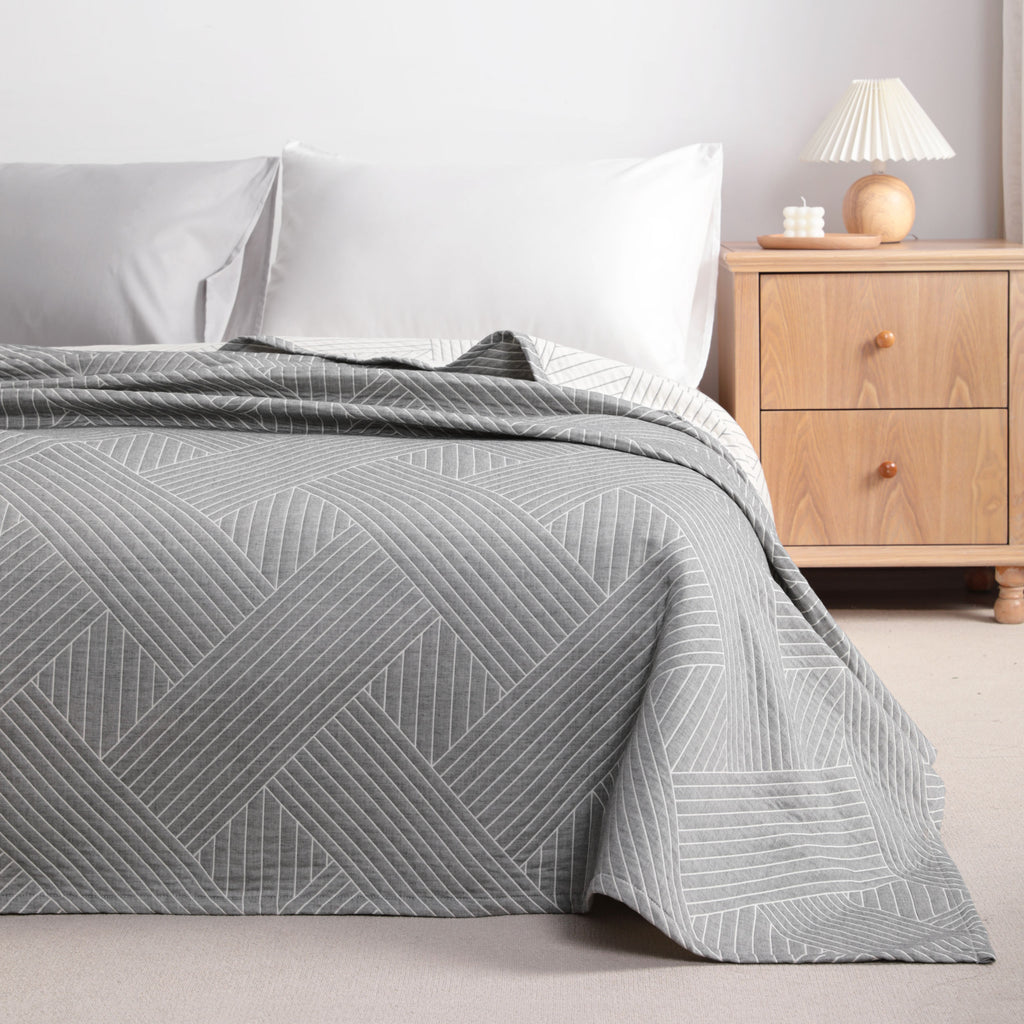 3-Layer Cotton Ultra Soft and Breathable Bed Blanket