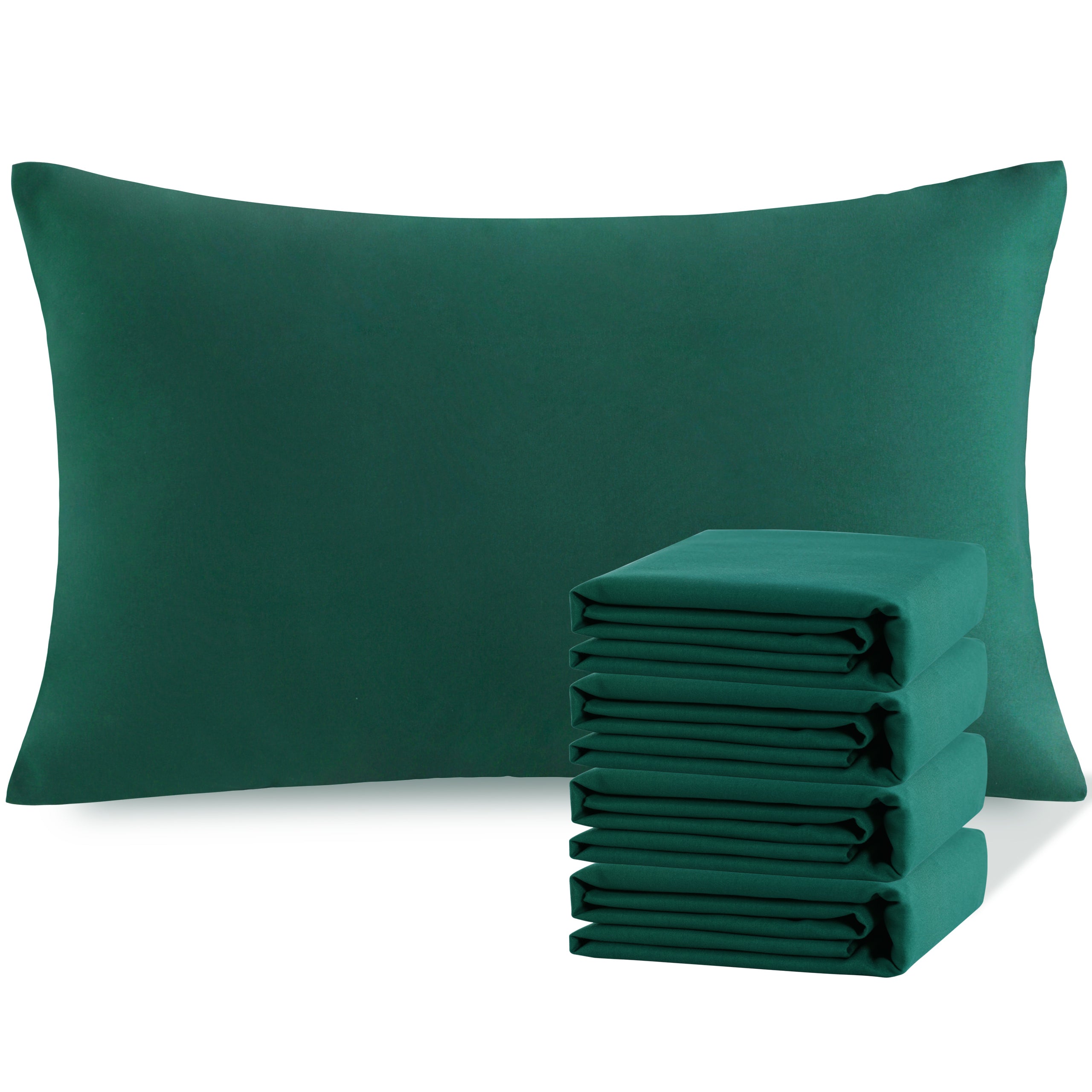 4 Pack Microfiber Pillowcases with Envelope Closure