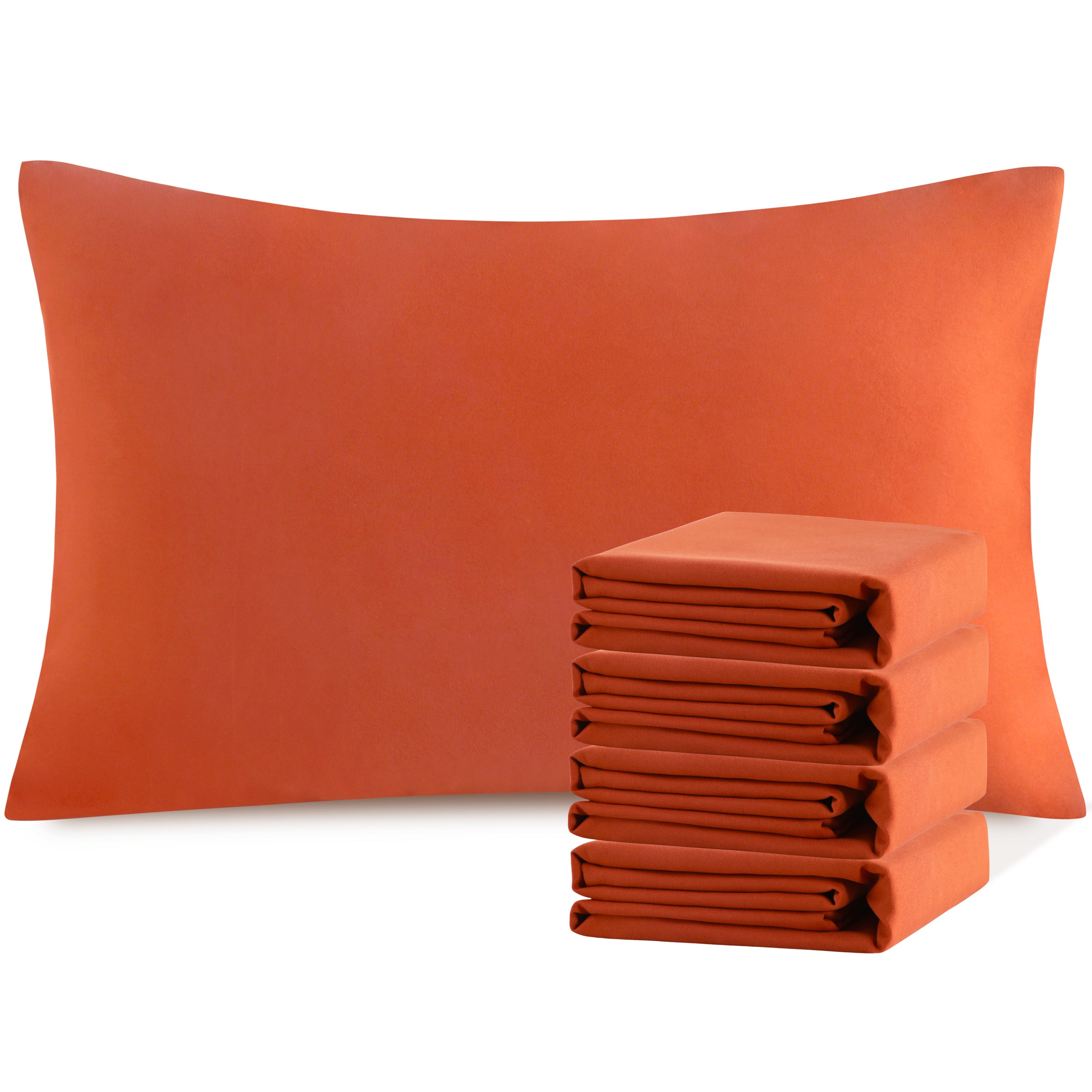 4 Pack Microfiber Pillowcases with Envelope Closure