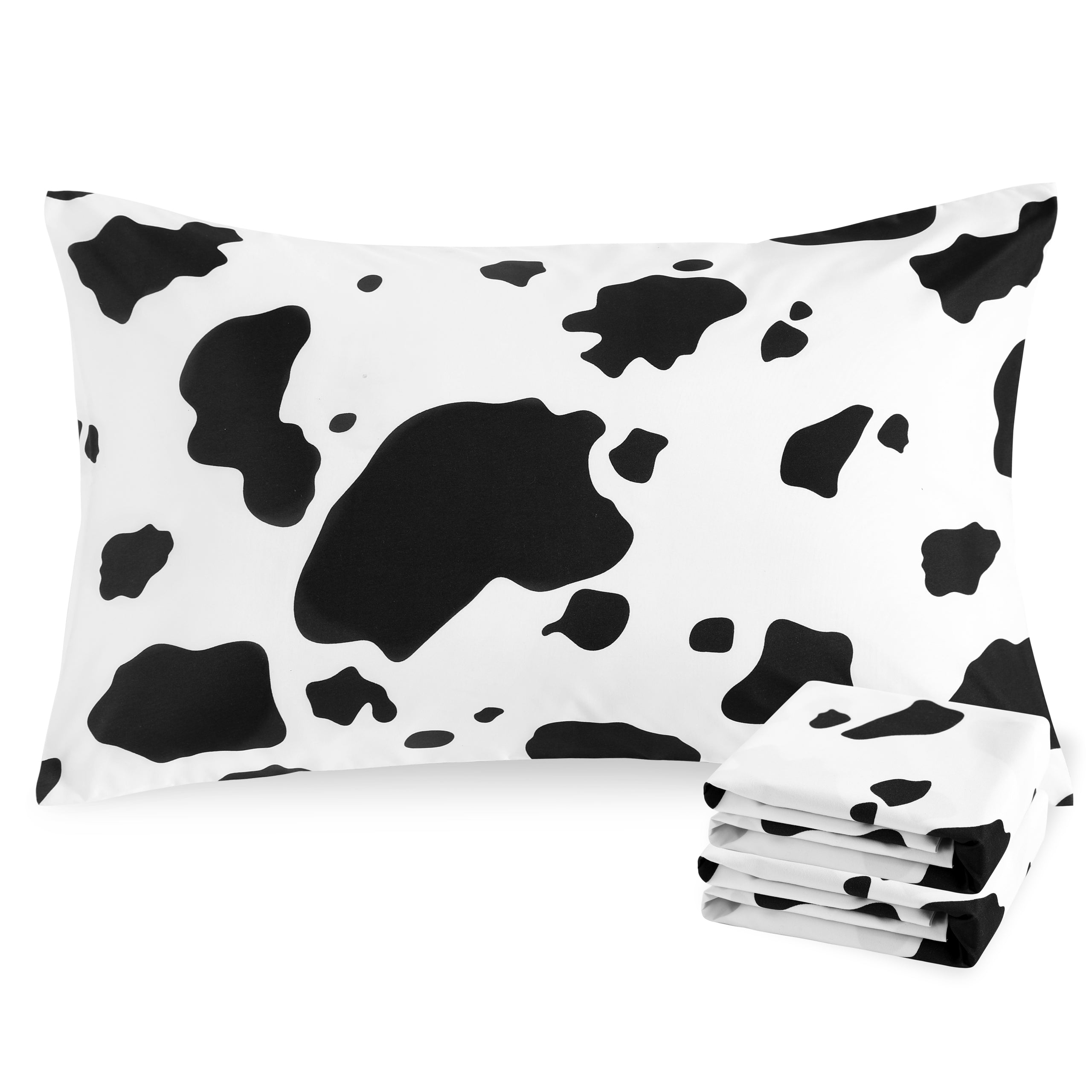 2 Pack Brushed Printed Microfiber Pillowcases
