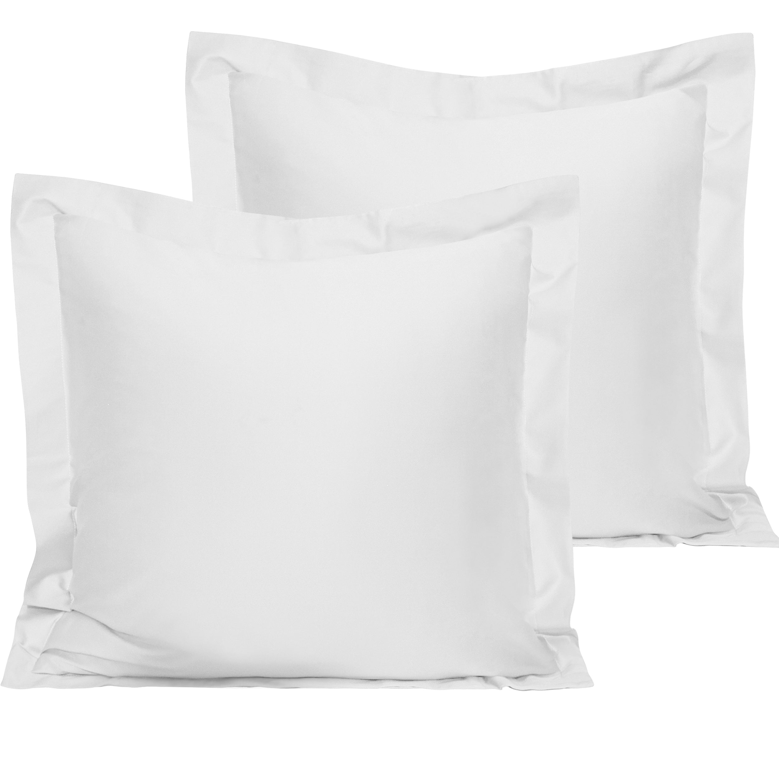 2 Pack Super Soft Egyptian Cotton Euro Pillow Shams