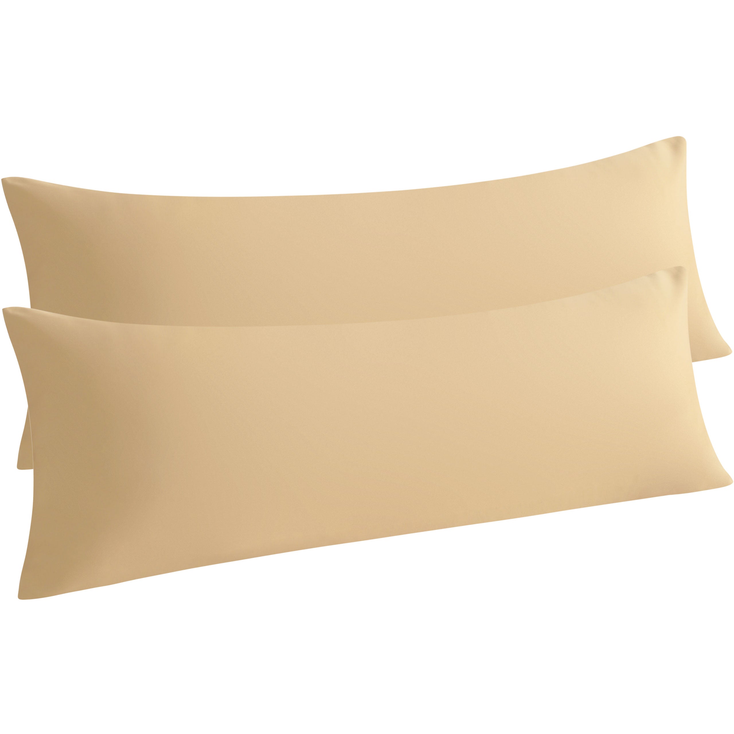 2 Pack Brushed Microfiber Body Pillowcases
