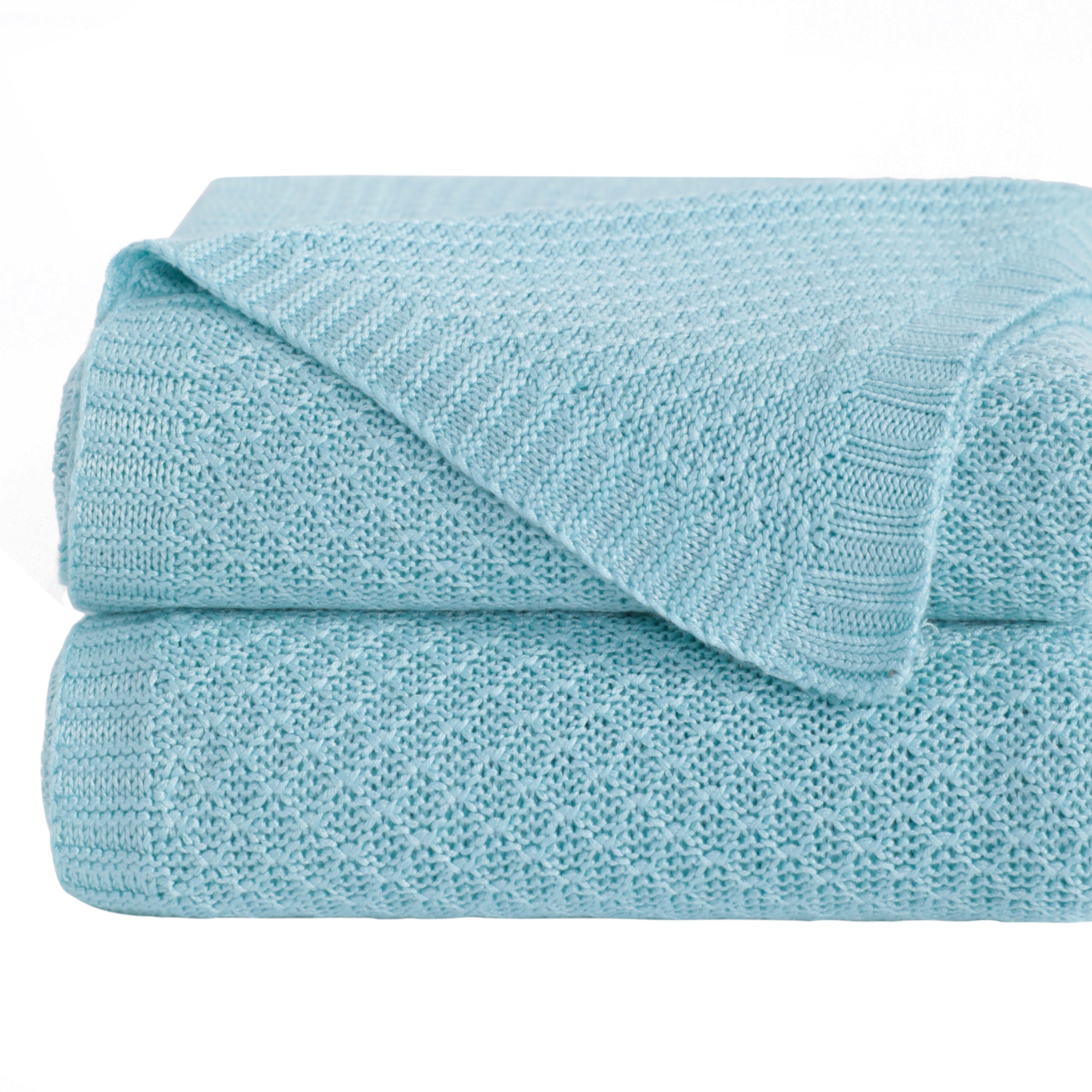 Bamboo Cable Knit Breathable and Soft Blanket