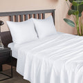 4 Pieces Brushed Microfiber Bed Sheet Set