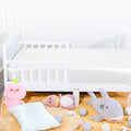 Soft and Skin-friendly Satin Fitted Crib Sheet