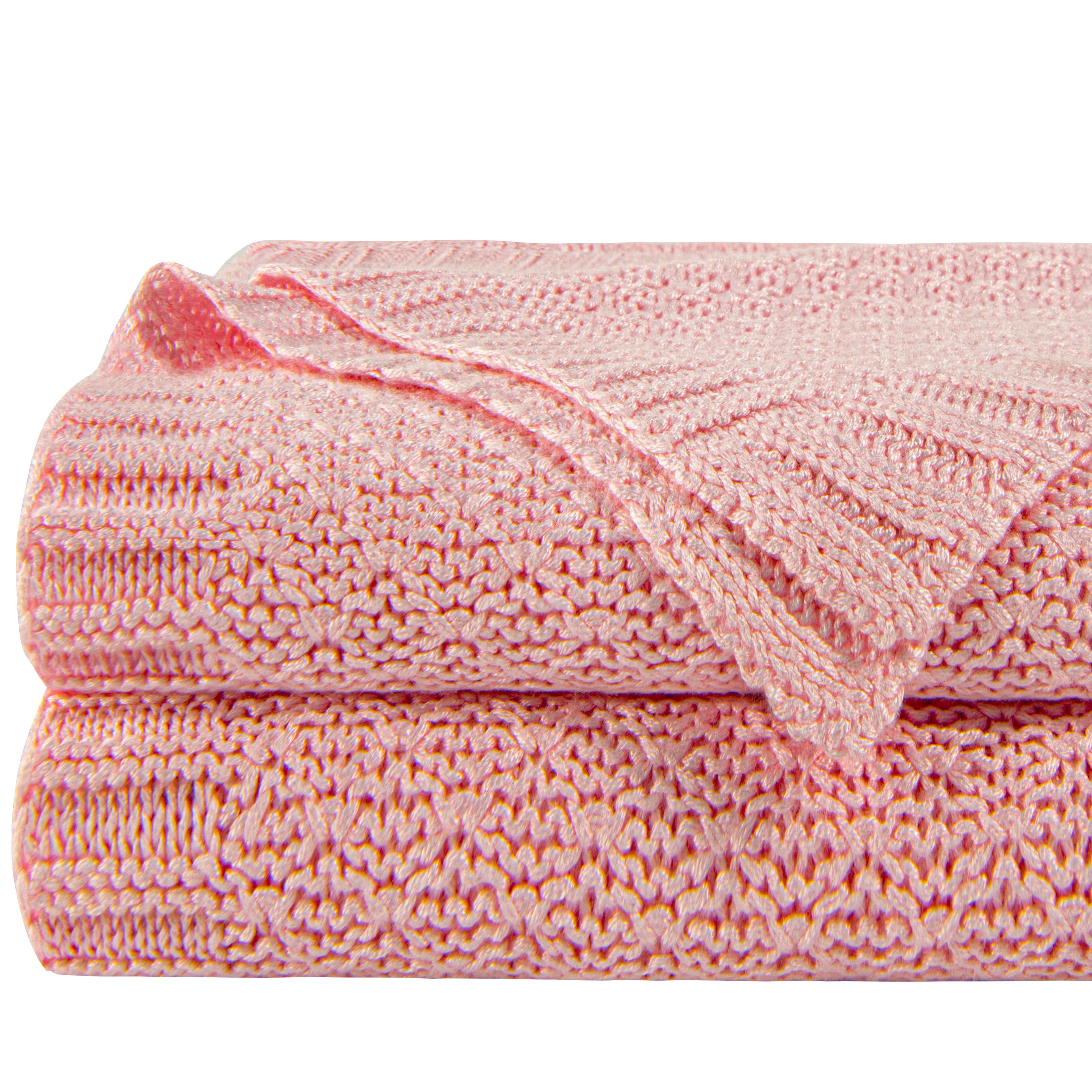 Bamboo Cable Knit Breathable and Soft Blanket