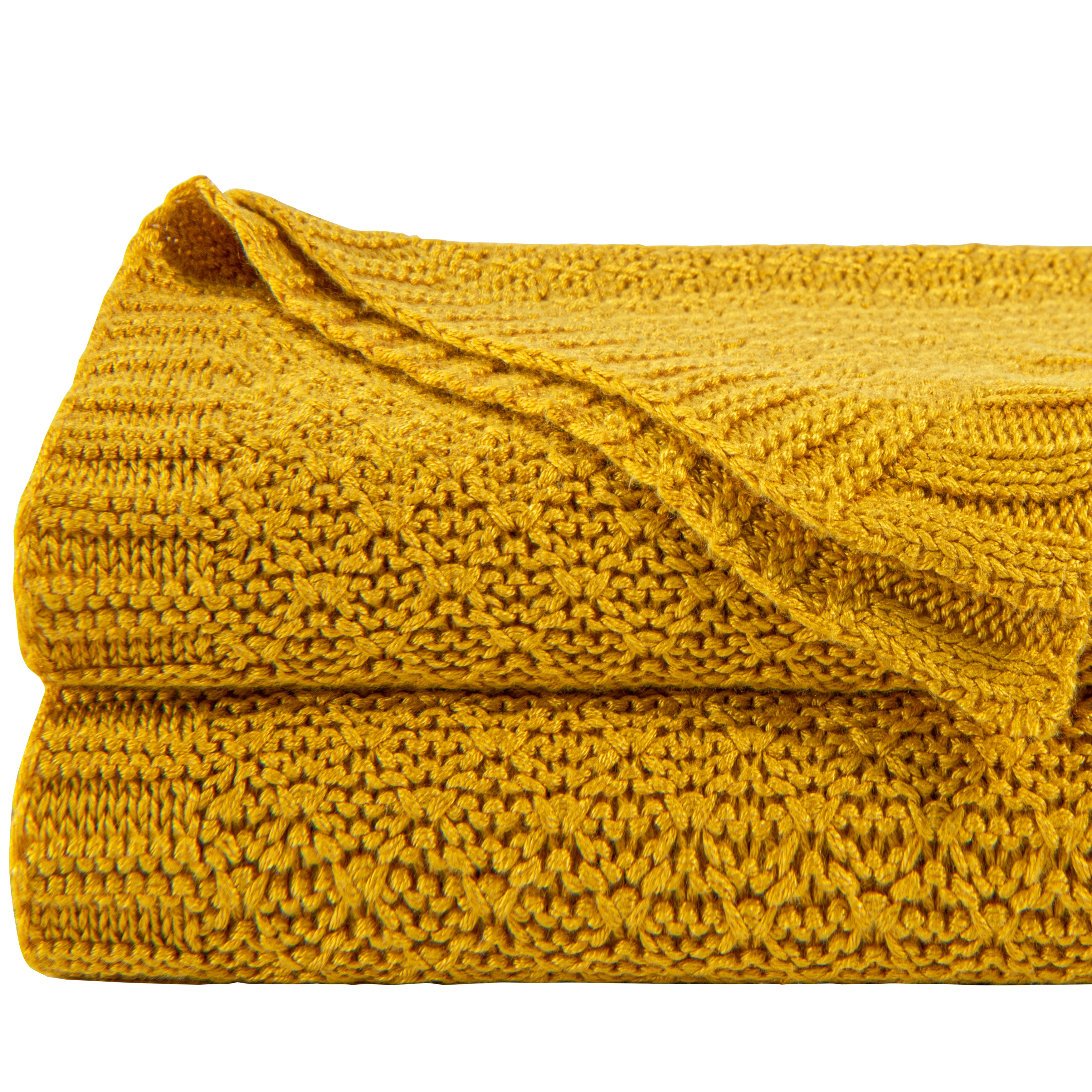 Bamboo Cable Knit Breathable and Soft Blanket