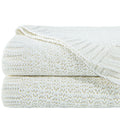Bamboo Cable Knit Breathable and Soft Blanket