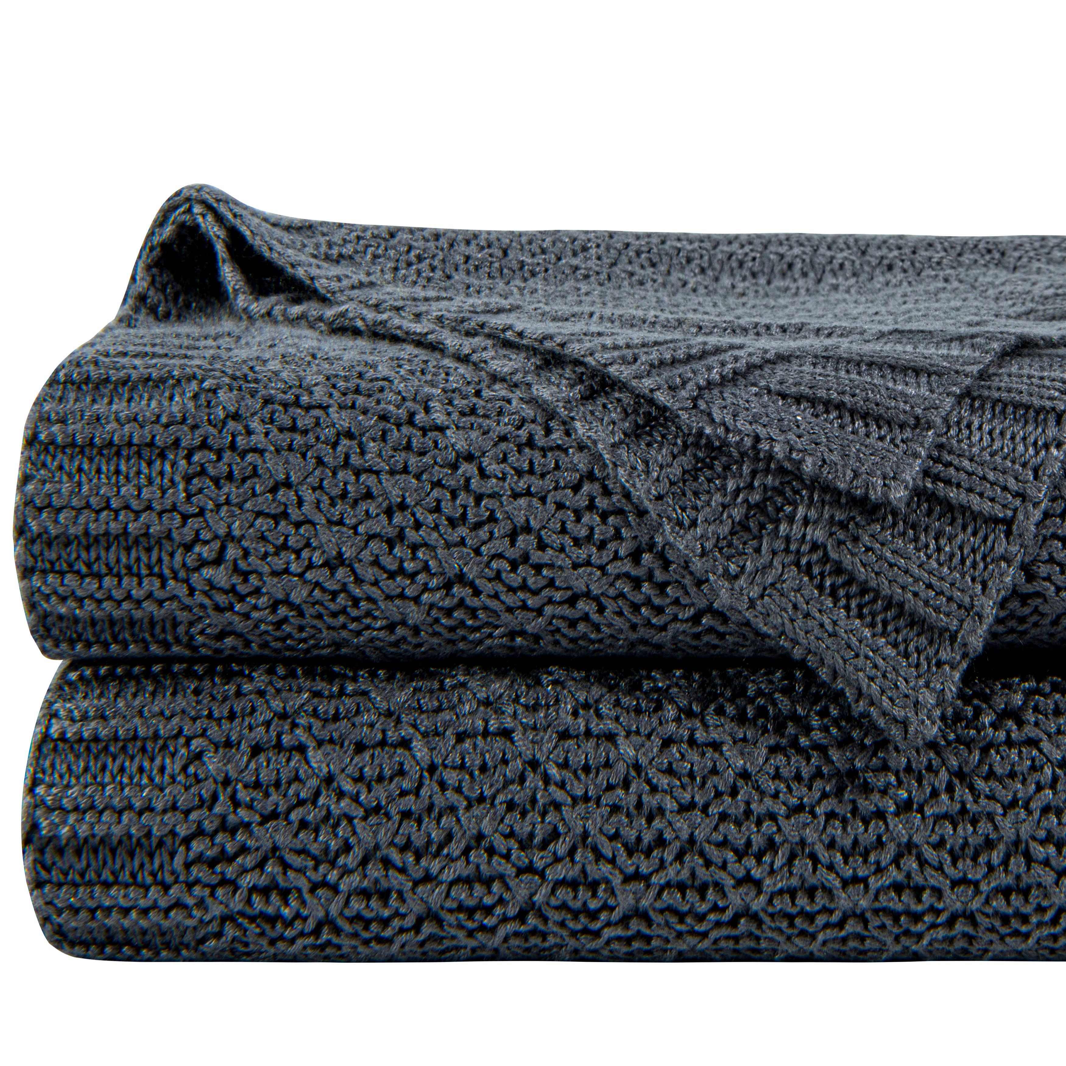 Bamboo Cable Knit Breathable and Soft Blanket