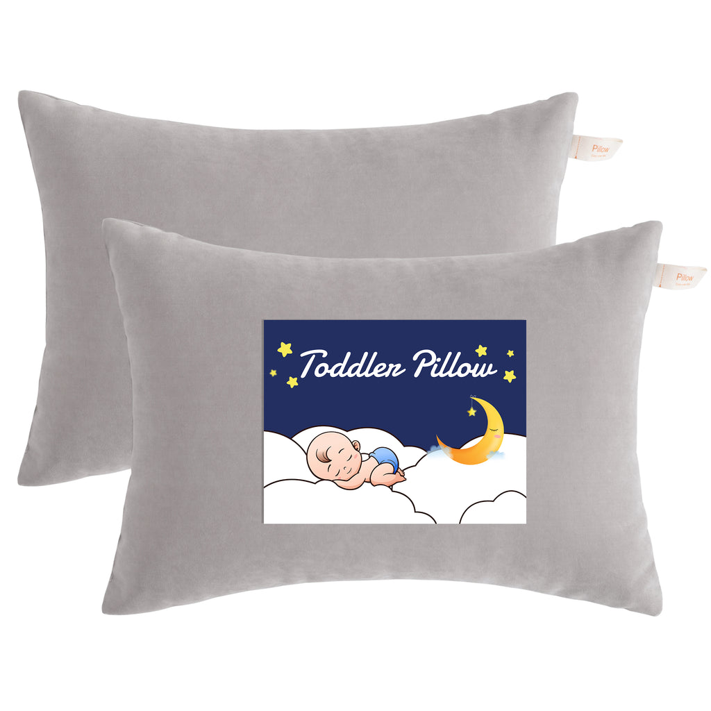 2 Pack Microfiber Toddler Pillows - BEDSUM product image 3