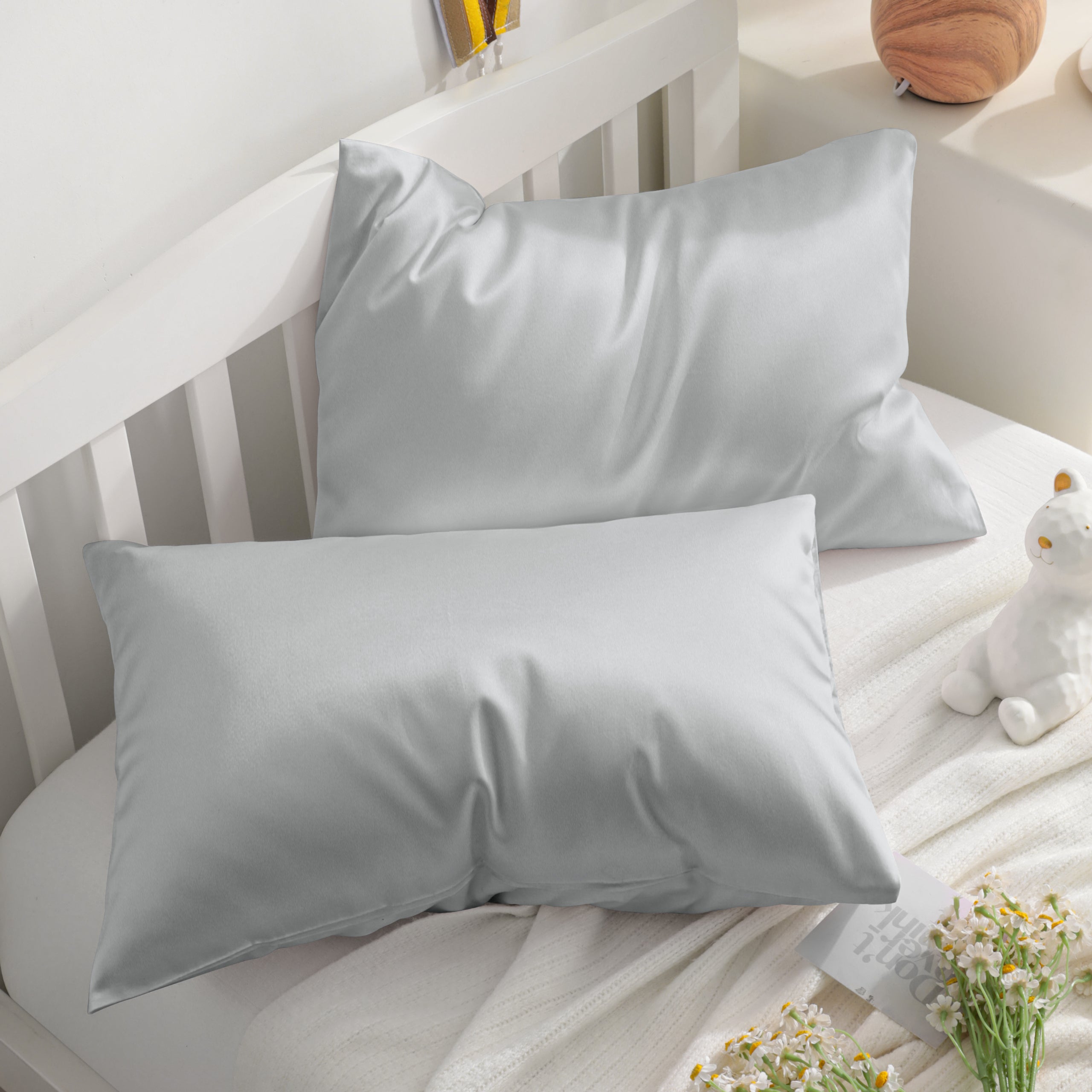 2 Pack Egyptian Cotton Toddler Pillowcases