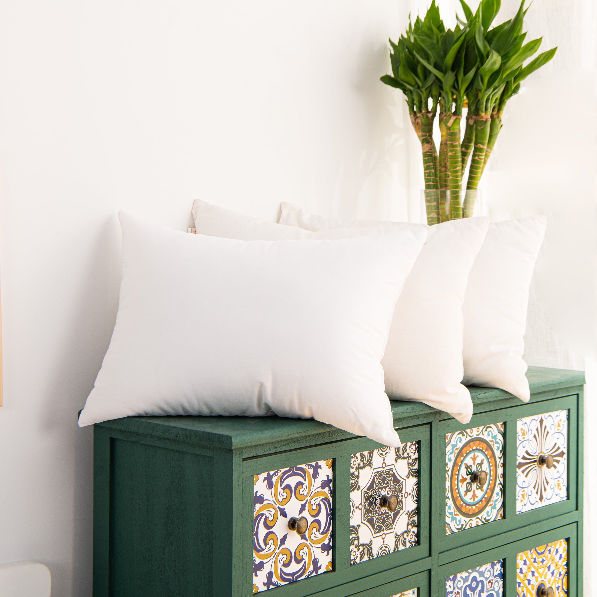 2 Pack Cotton Down Alternative Soft Toddler Pillows