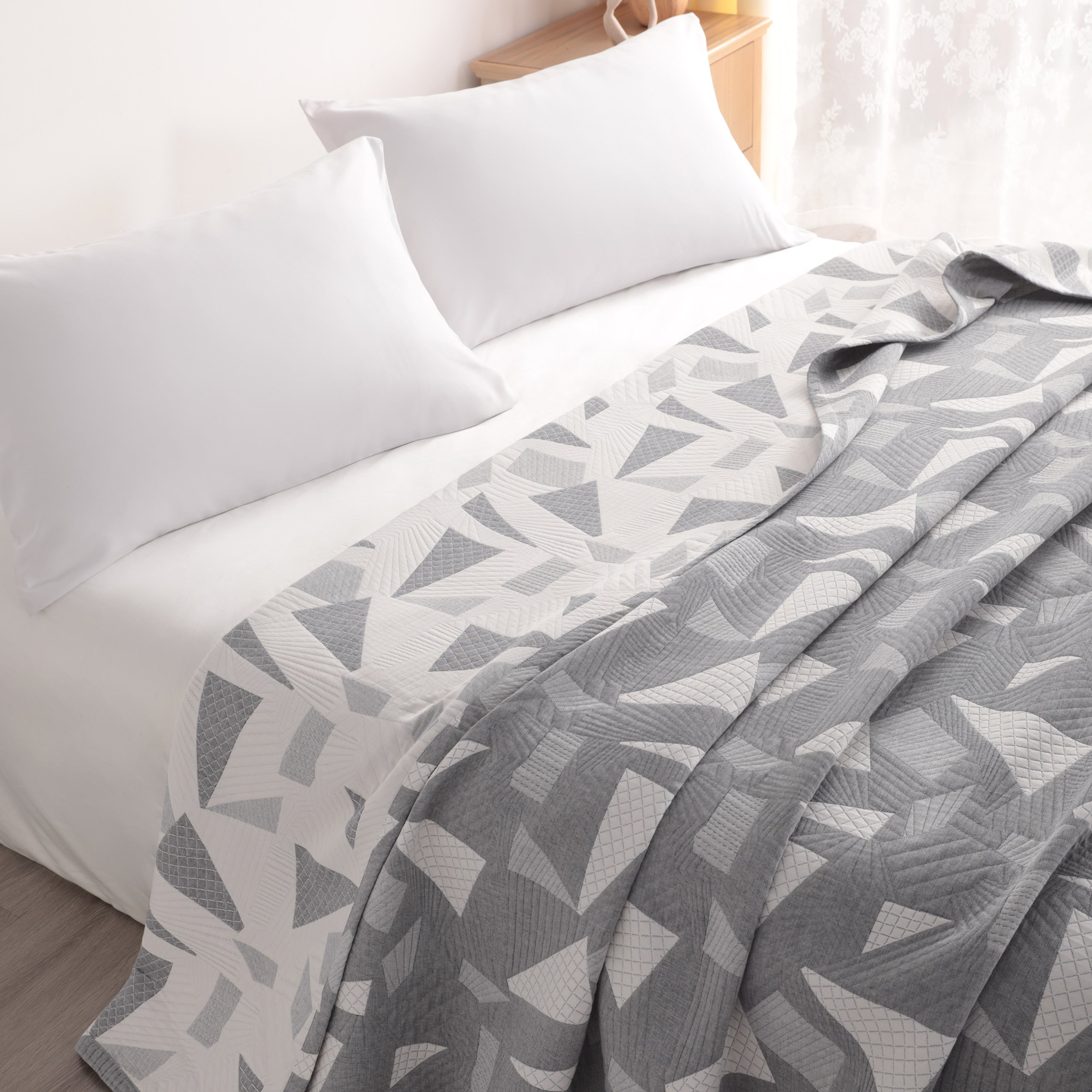 3-Layer Cotton Ultra Soft and Breathable Bed Blanket