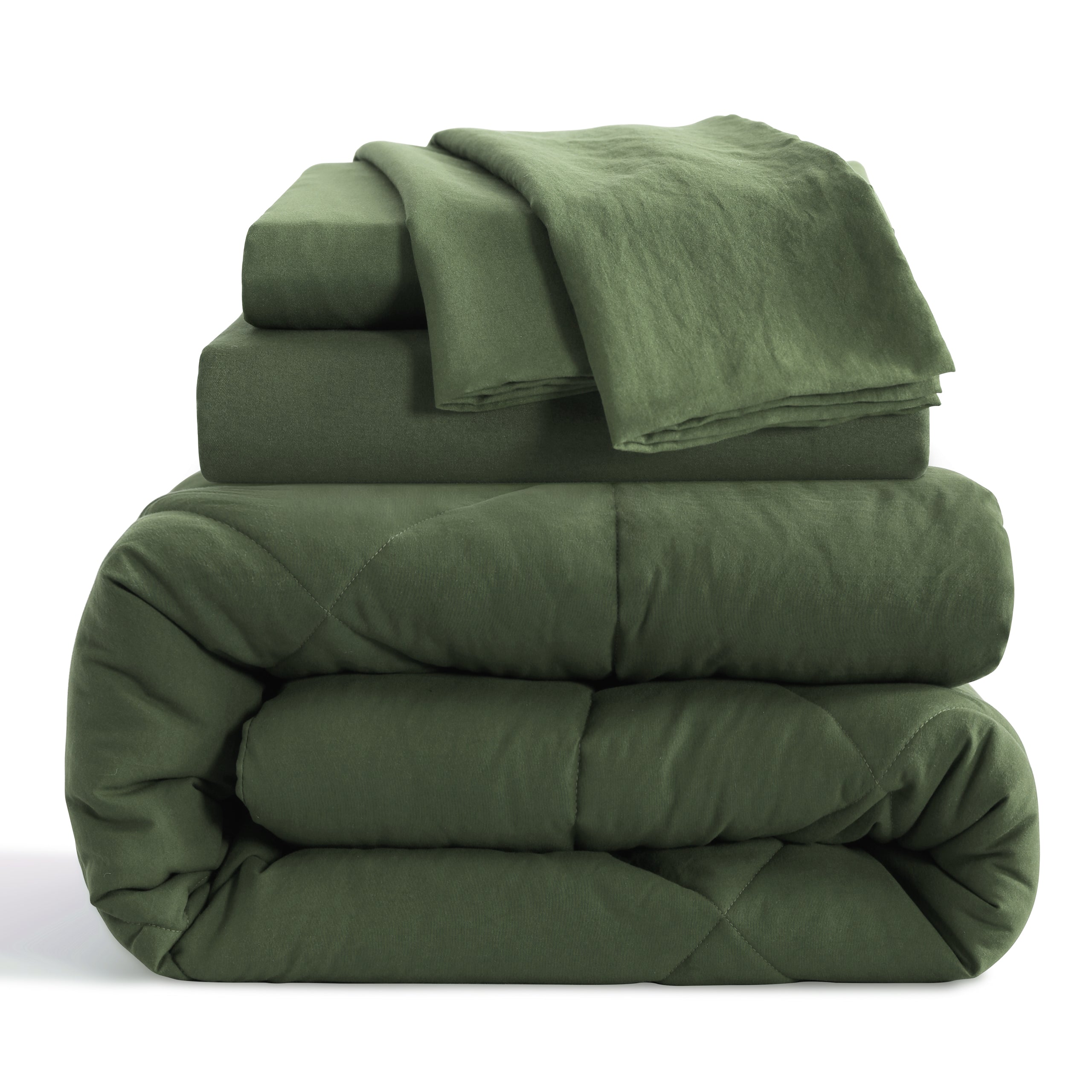 5/7 Pieces Microfiber Bedding Comforter Set