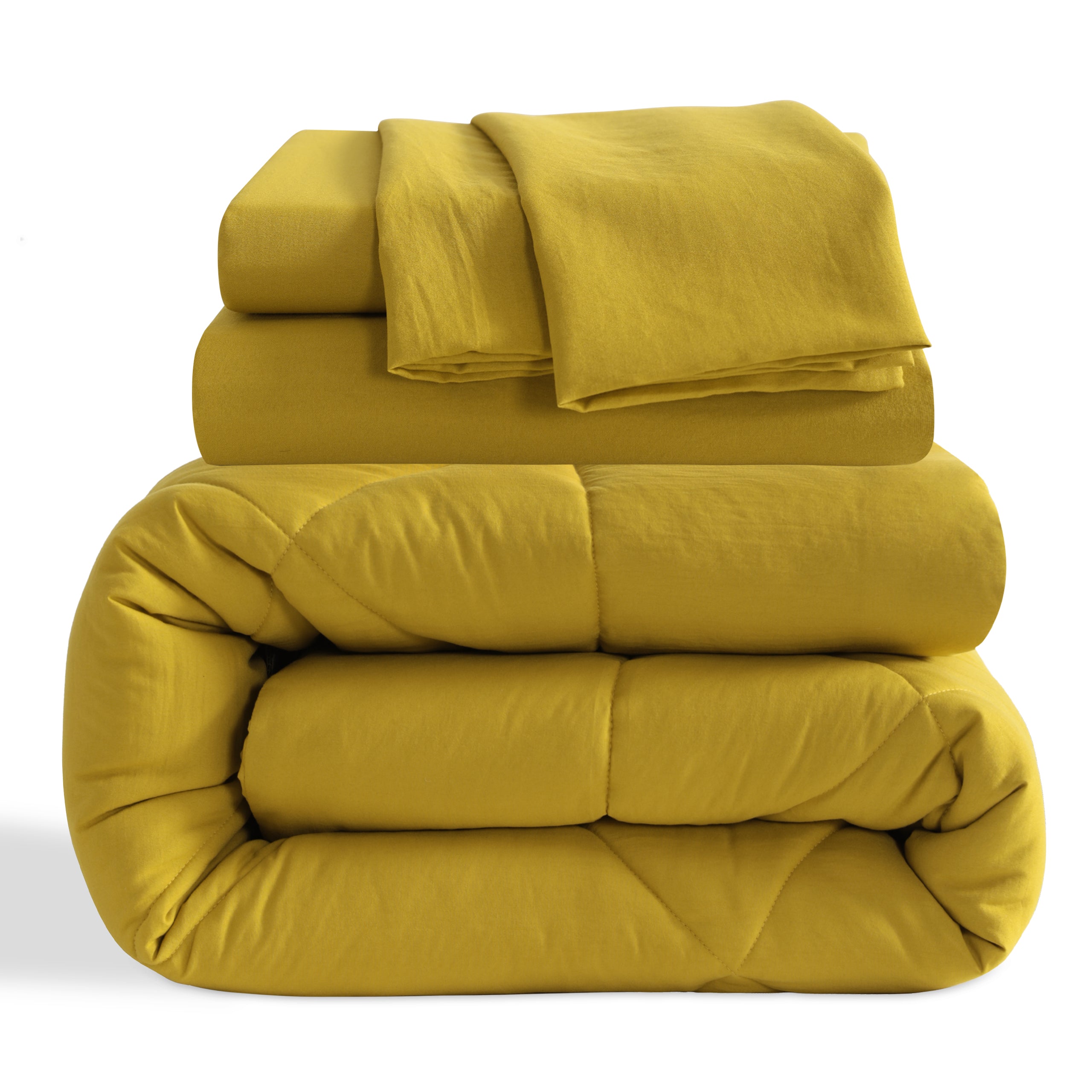 5/7 Pieces Microfiber Bedding Comforter Set