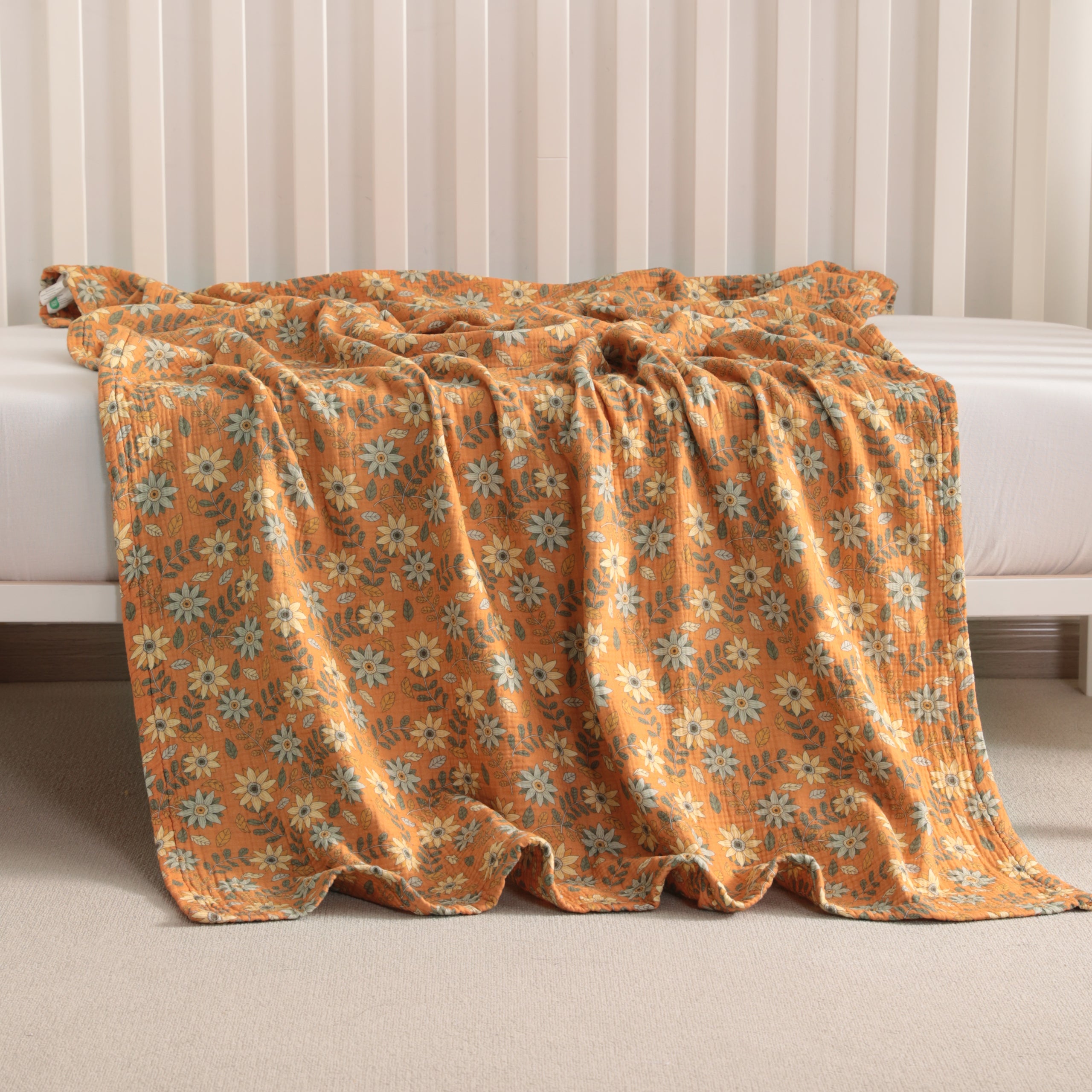 100% Cotton Double-layer Skin-friendly Toddler Blanket