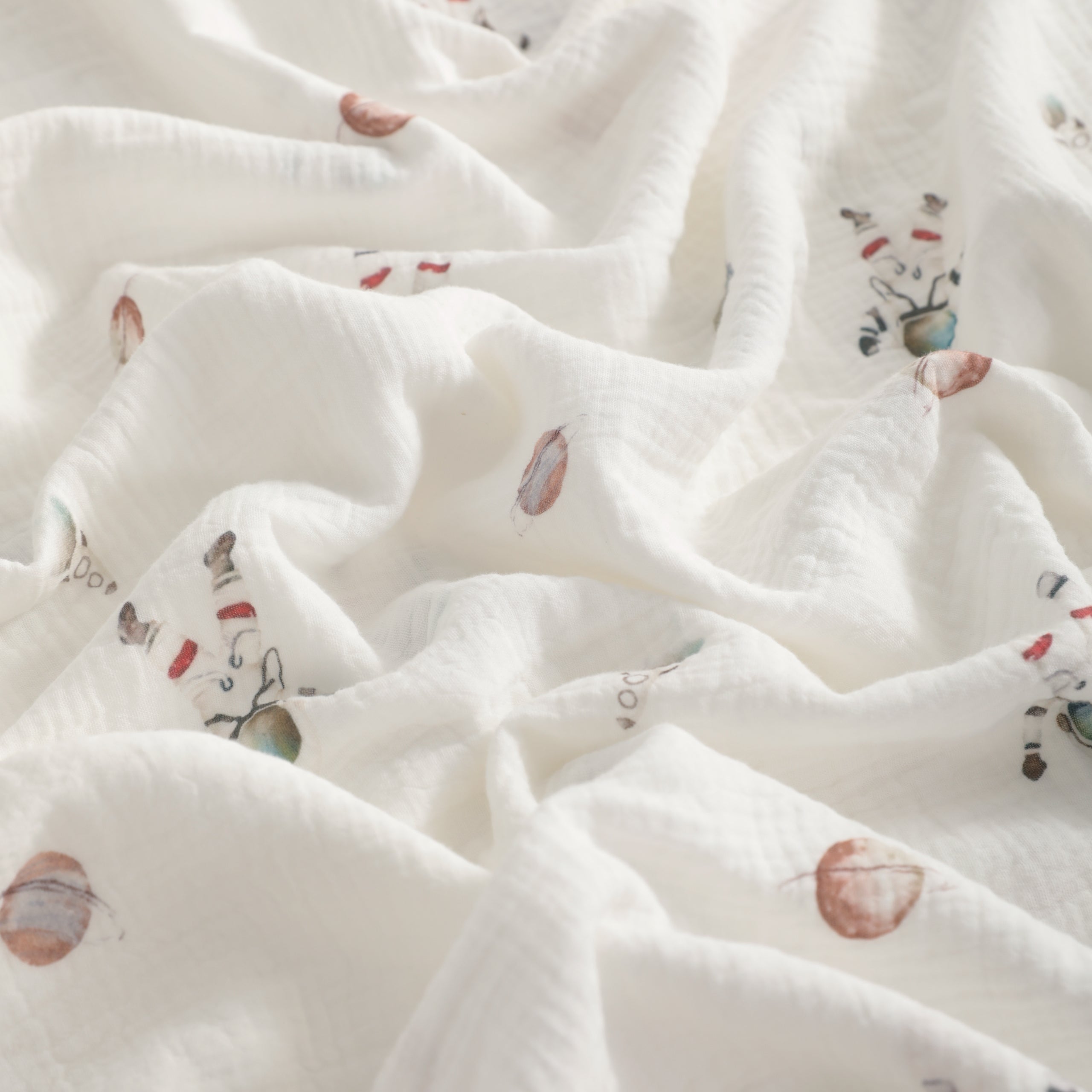 100% Cotton Double-layer Skin-friendly Toddler Blanket