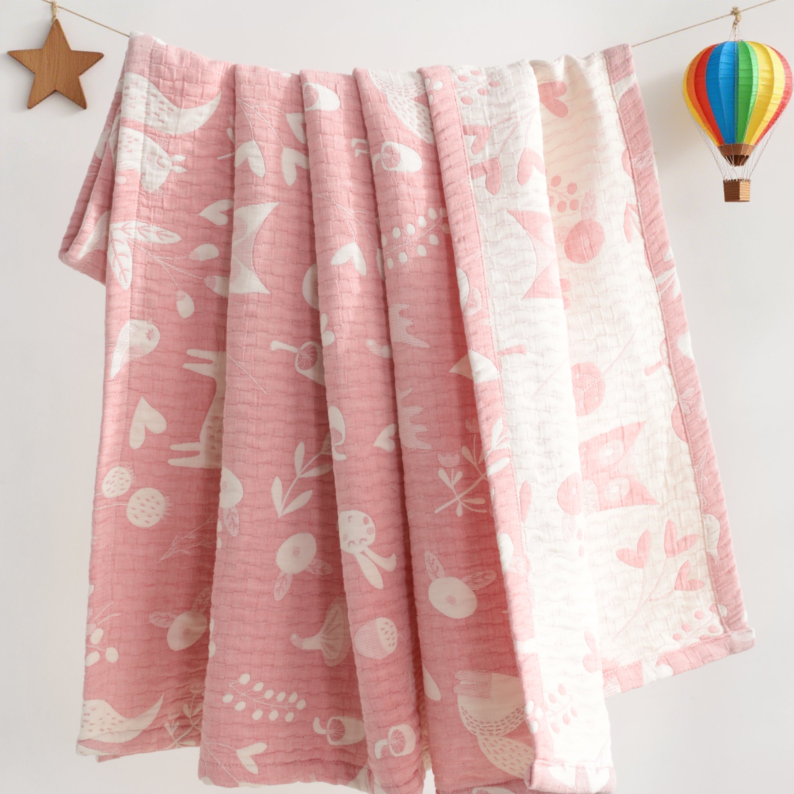 3 Layer Toddler Warm and Skin-friendly Toddler Blanket