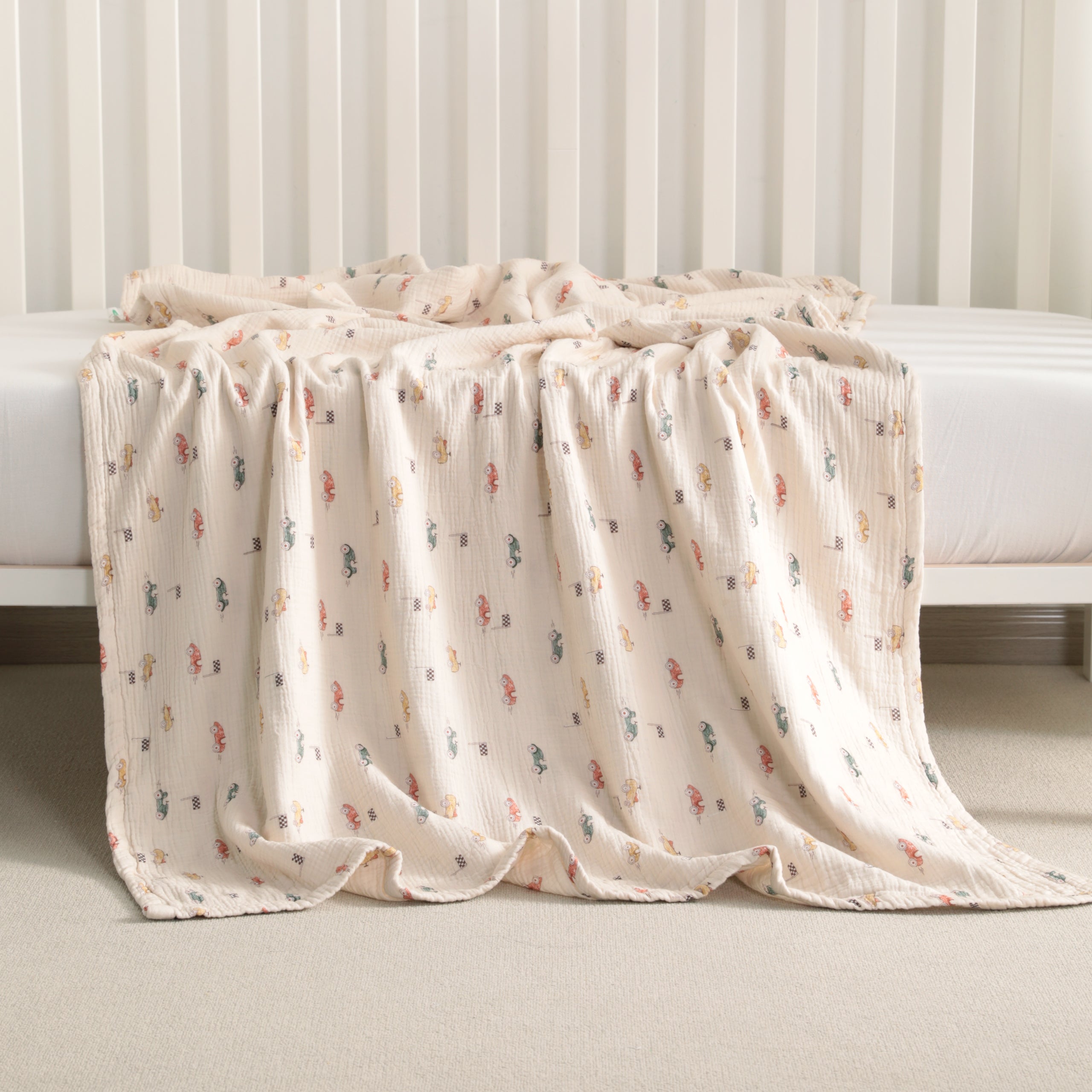 100% Cotton Double-layer Skin-friendly Toddler Blanket