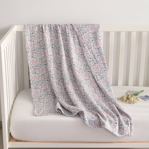 100% Cotton Four-layer Skin-friendly  Toddler Blanket