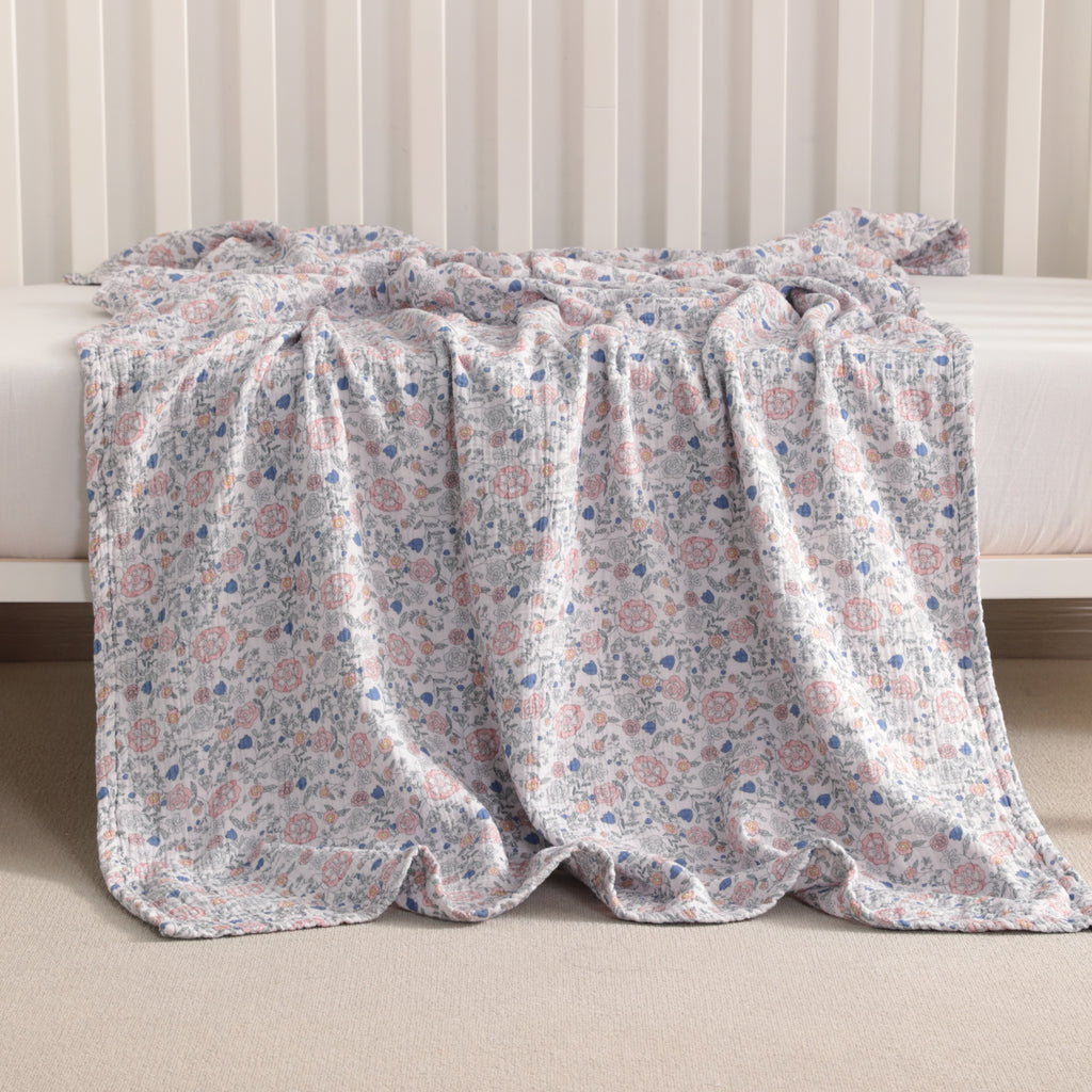 100% Cotton Double-layer Skin-friendly Toddler Blanket