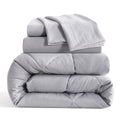 5/7 Pieces Microfiber Bedding Comforter Set