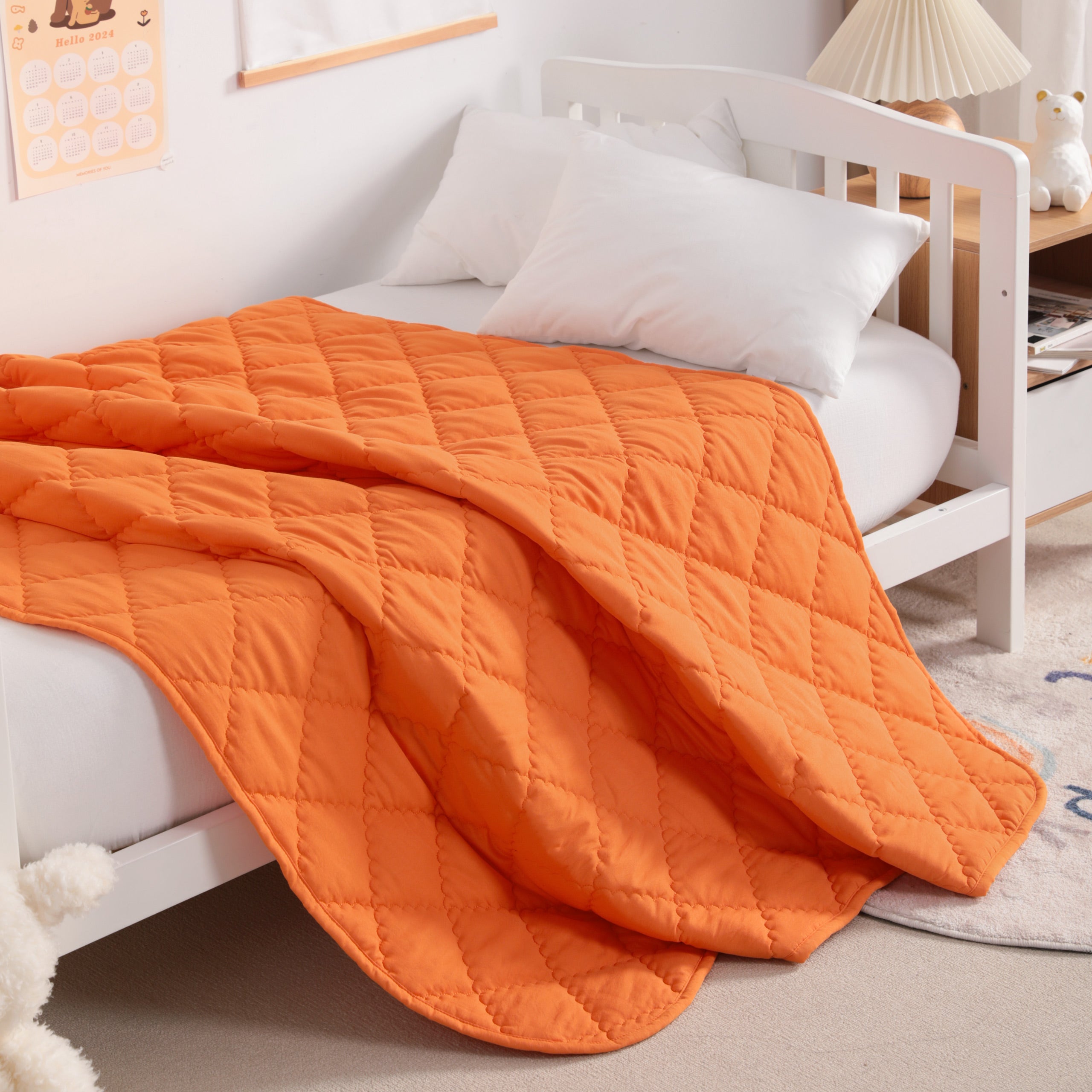 Down Alternative Lightweight Cozy Toddler Comforter