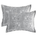2 Pack Triple-Layer Cotton Pillow Shams