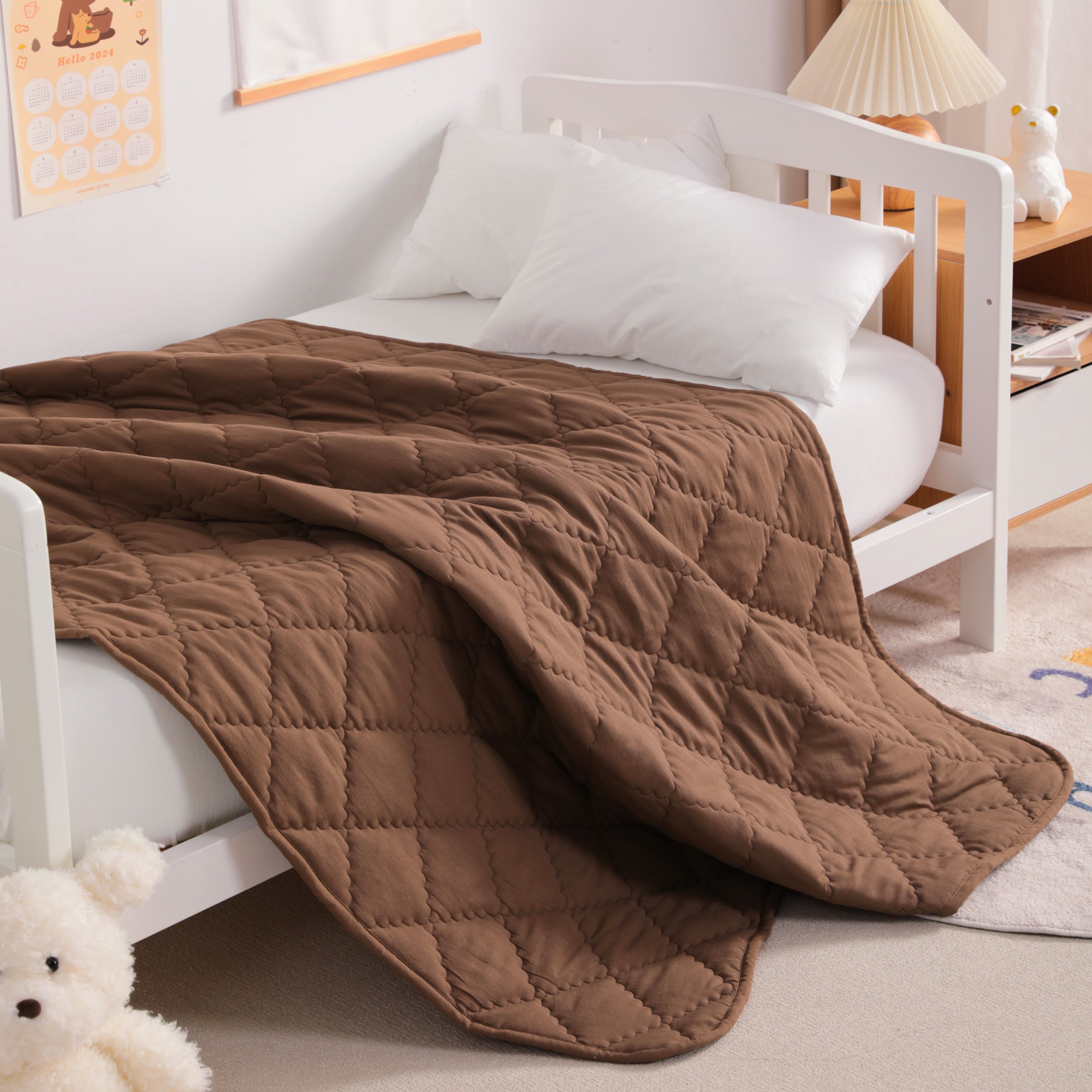 Down Alternative Lightweight Cozy Toddler Comforter